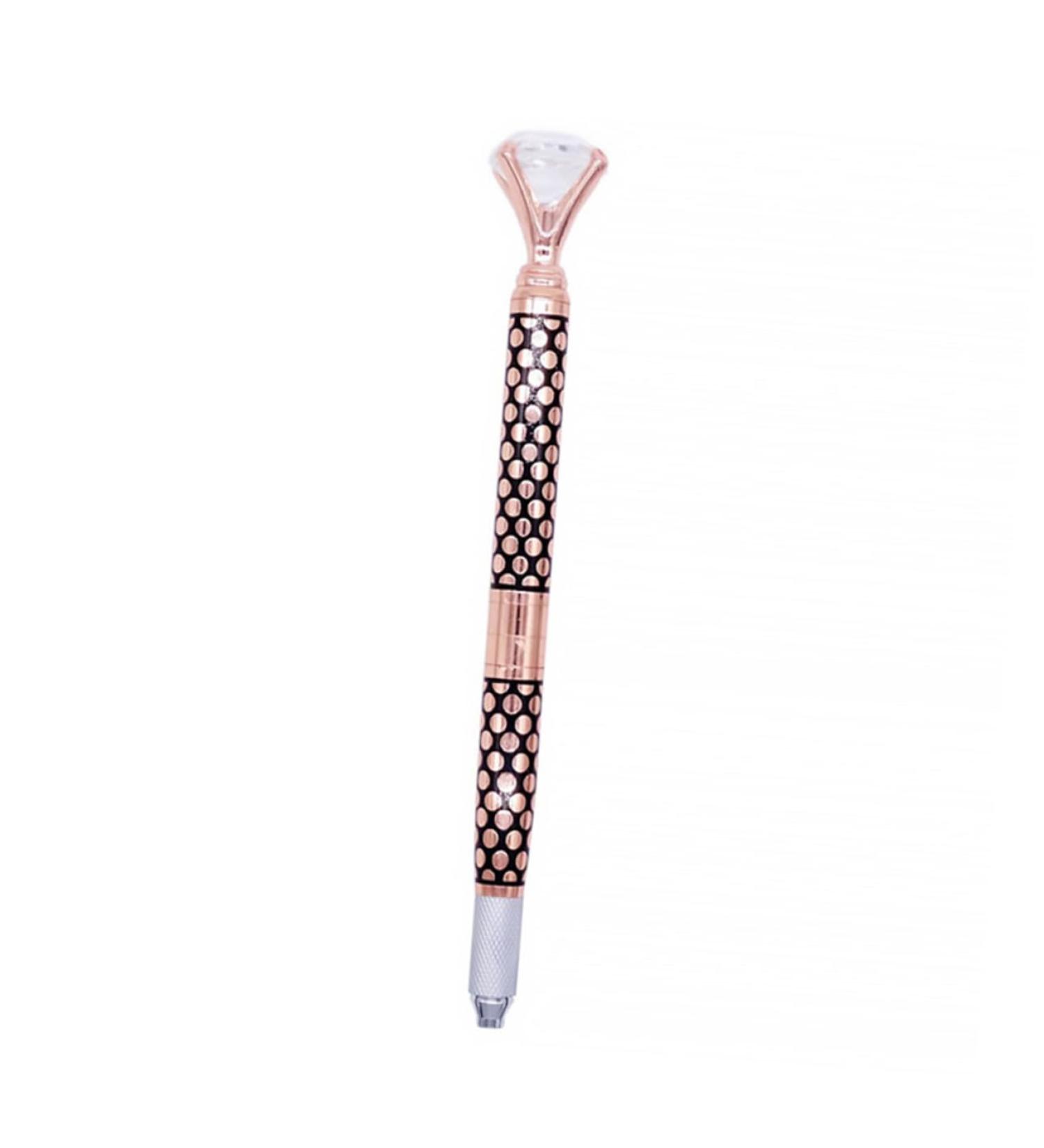Healeved 3 Embroidery Pen Eyebrow Pen Brow Pencil Makeup Tool Microblading Pen Crystal - Buy Online on GoSupps.com