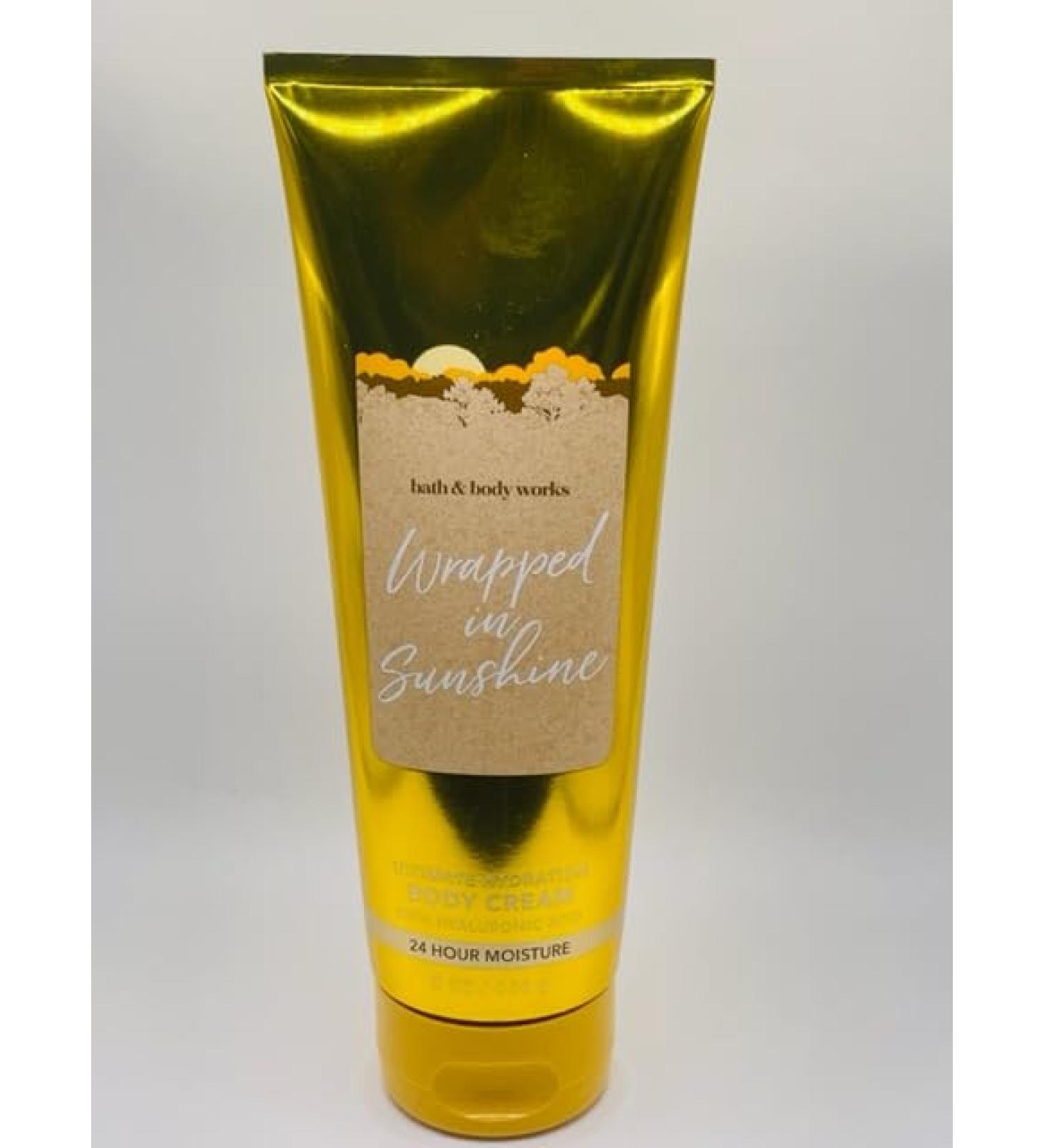 Wrapped In Sunshine Ultimate Hydration Body Cream 8 Ounce Full Size