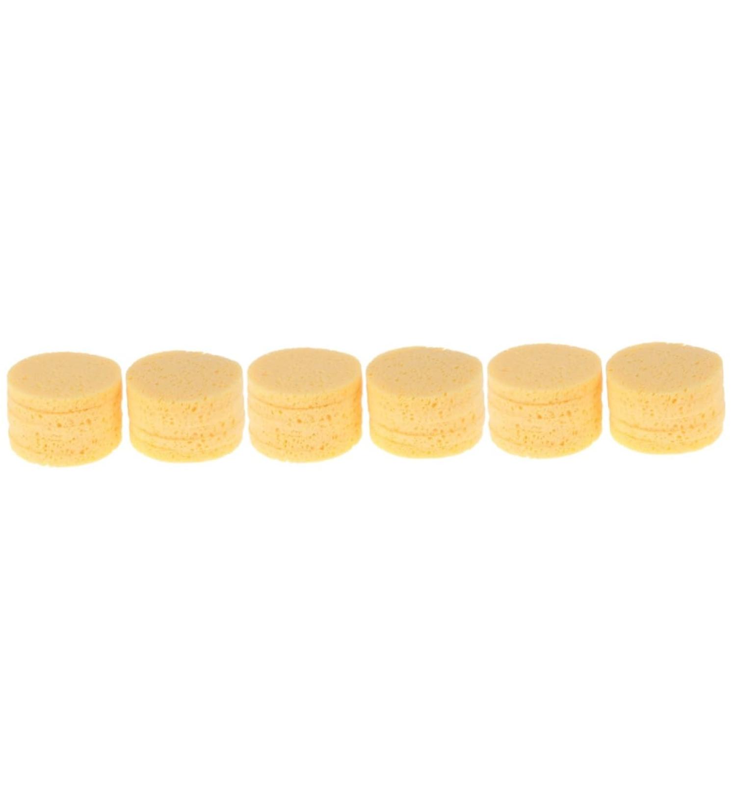 FRCOLOR 30 Pcs Triangular Compressed Sponges - Premium Powder Puffs for Facial Makeup & Cleansing - Buy Online on GoSupps.com
