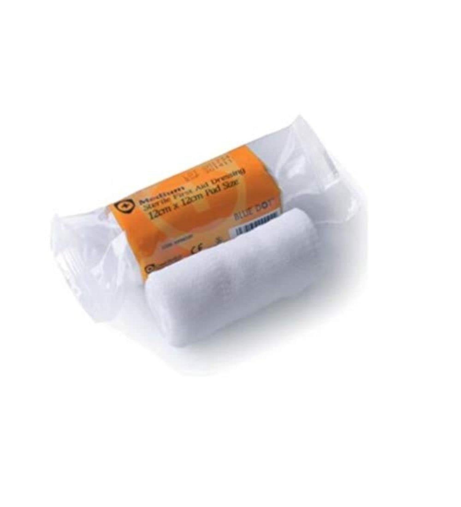 Blue Dot Flow Wrapped Dressing Medium Pack of 10