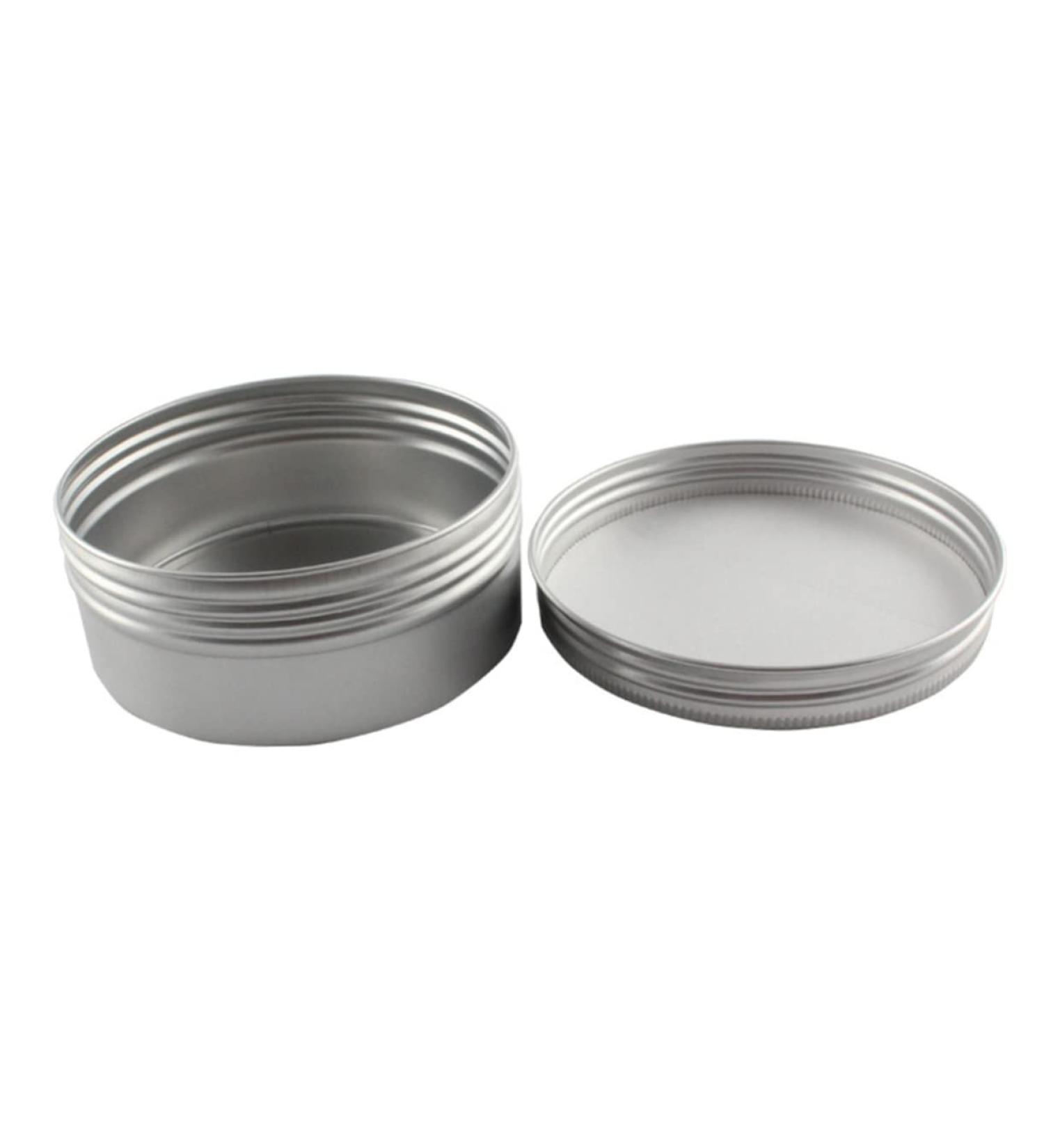Beaupretty Box Cosmetic Bottle 250ml Tinplate Jars with Screw Lid for Cosmetics and Travel Aluminum Cream Container Aluminum Tin Seasoning Bottle Loose Tea Tins Tinplate Storage Tin Lids - Buy Online on GoSupps.com