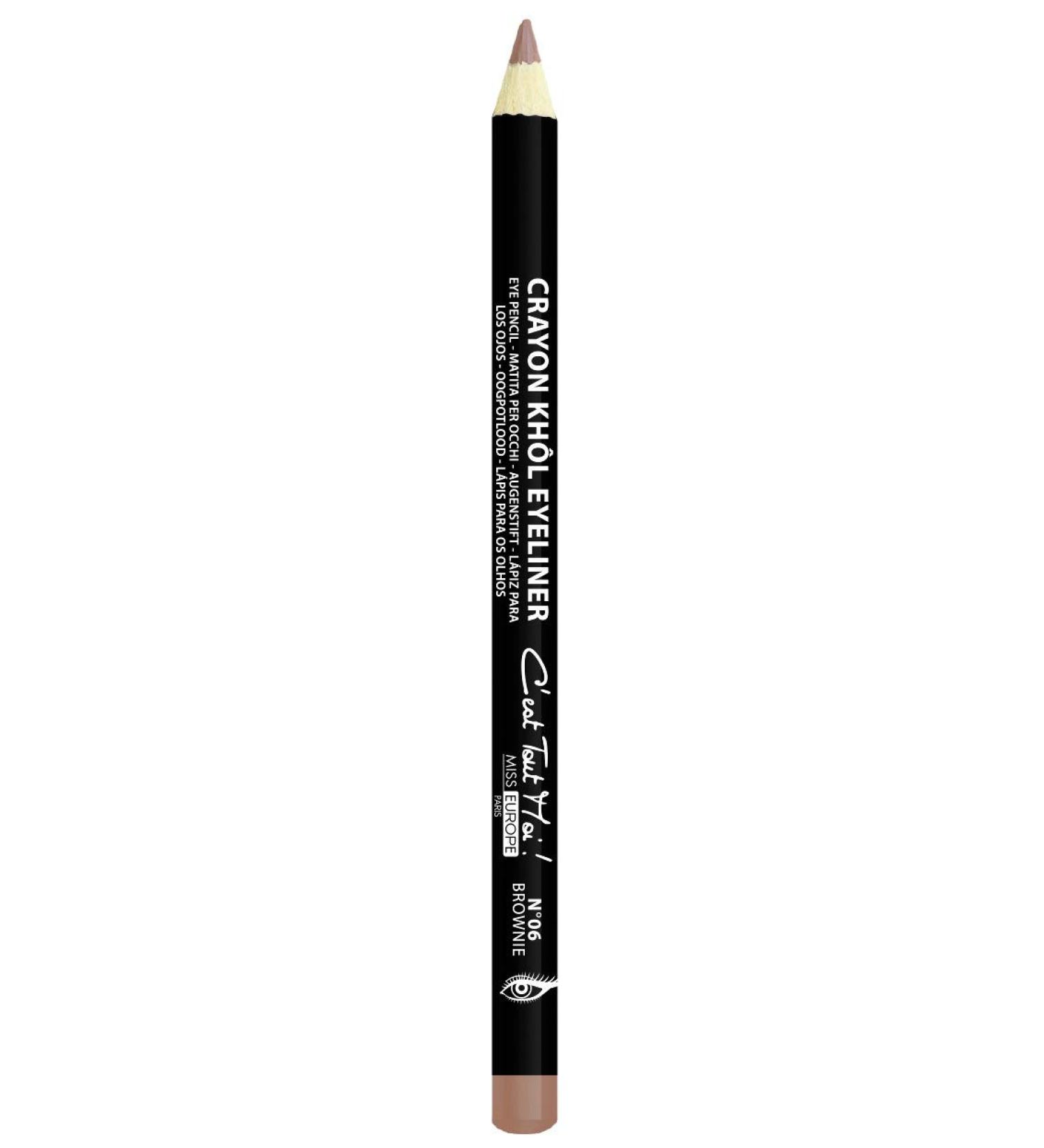KHOL PENCIL - N°06 BROWNIE (MISS EUROPE)