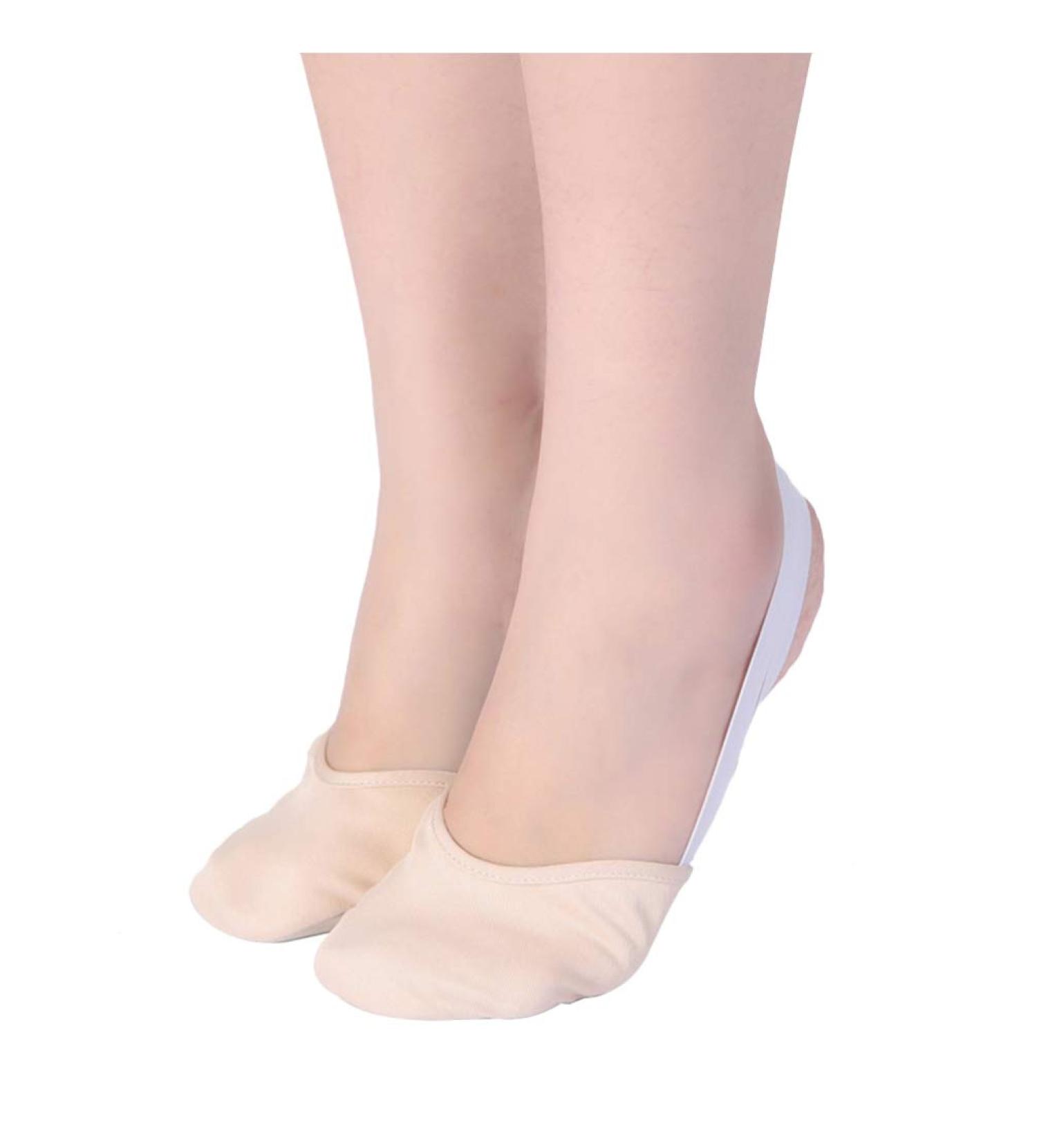 Buy Coheali Non-Slip Dance Socks for Children - Gymnastics Half Sole Pirouette & Ballet Toe Cushions - Ideal Floor Socks for Young Dancers - Buy Online on GoSupps.com