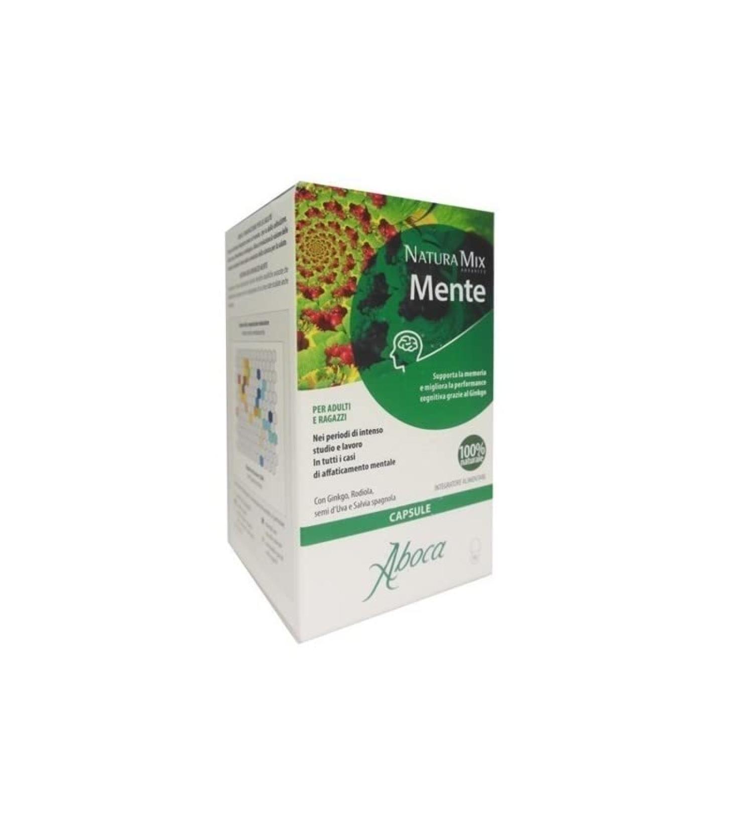 Aboca NATURA MIX ADVANCED ESPRIT 50 Capsules for mental health