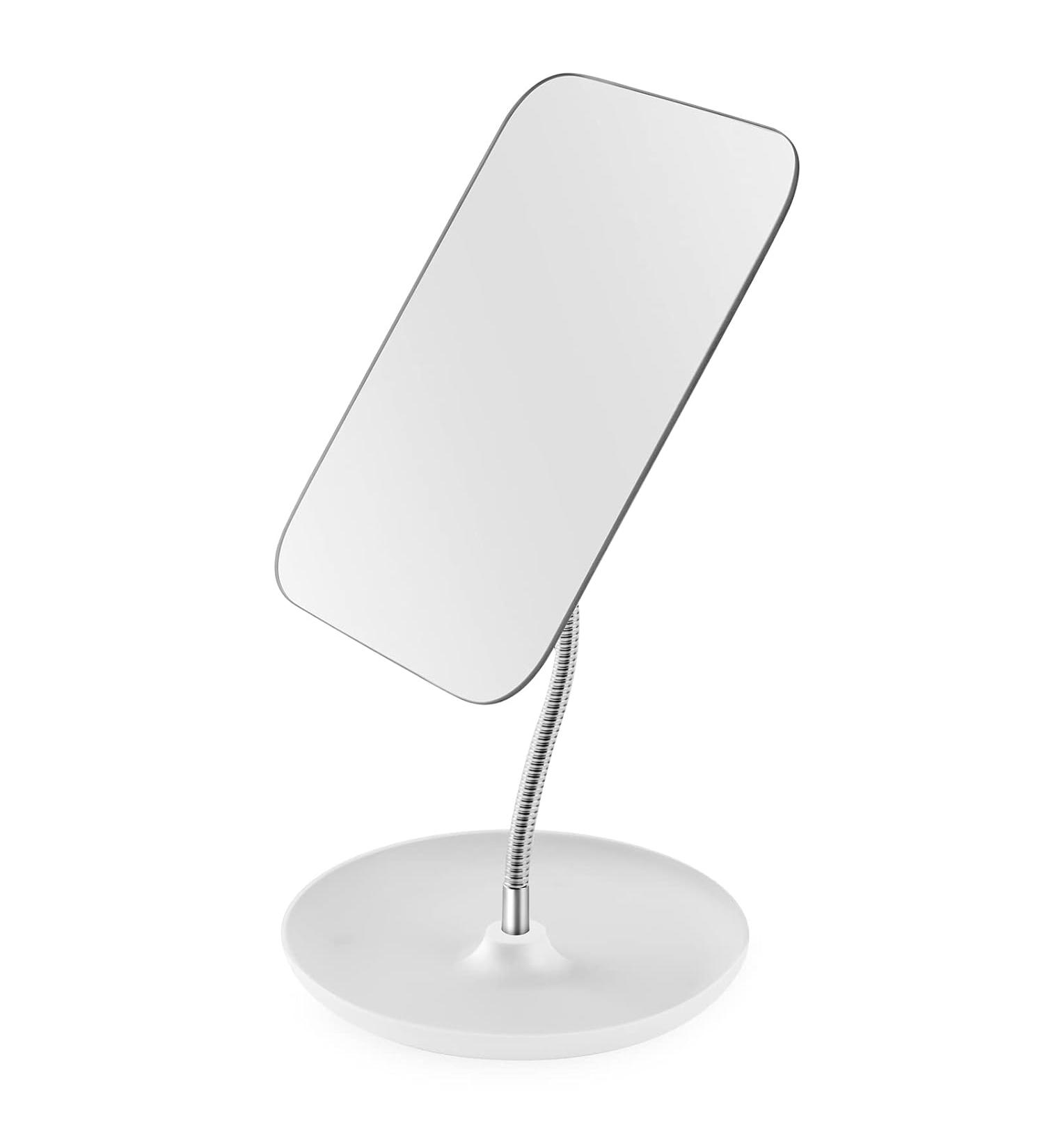 LFOYOU Table Vanity Mirror - White | Stand Included - Buy Online on GoSupps.com