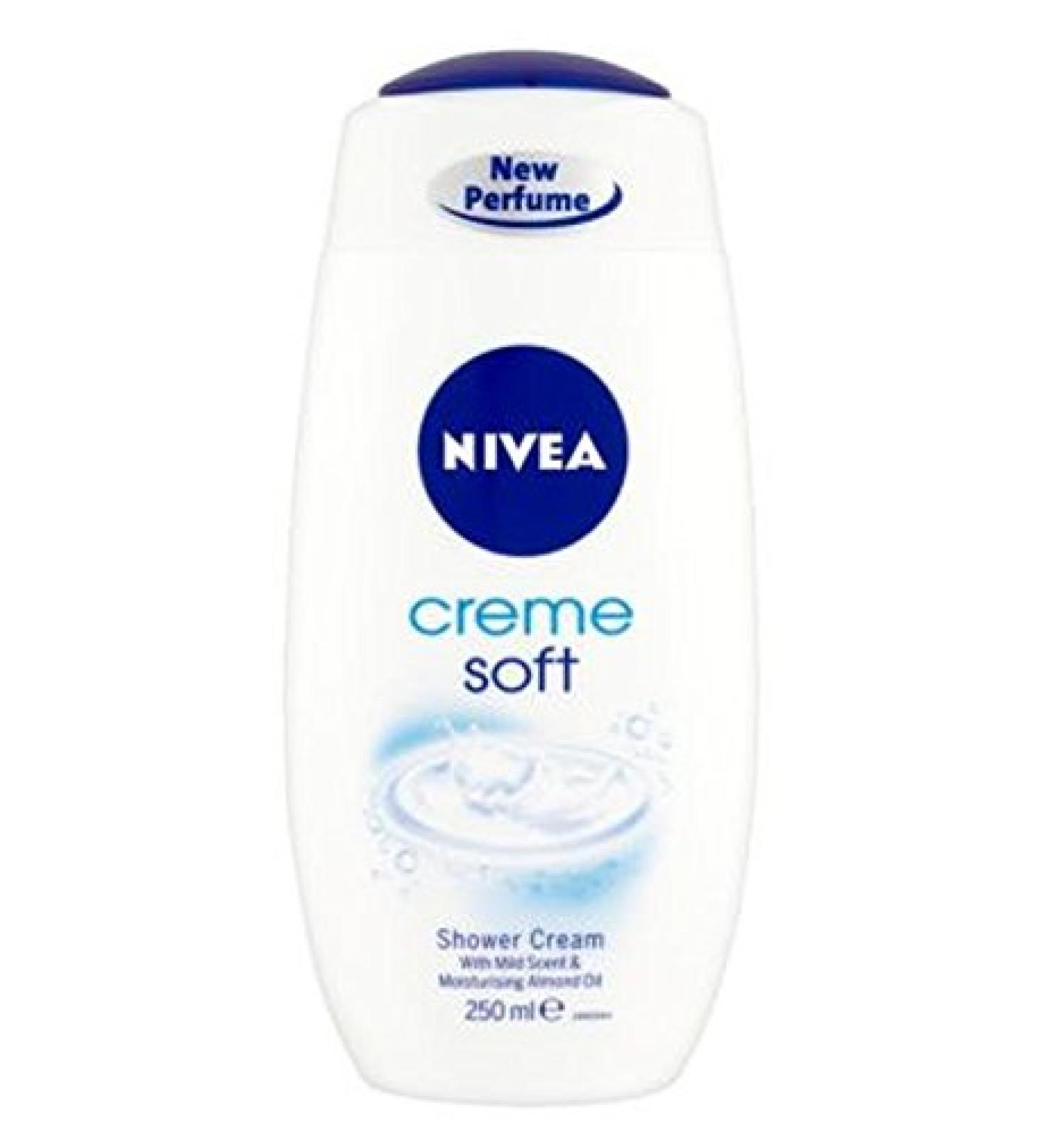 Nivea Creme Soft Shower Cream 250 ml Pack of 2