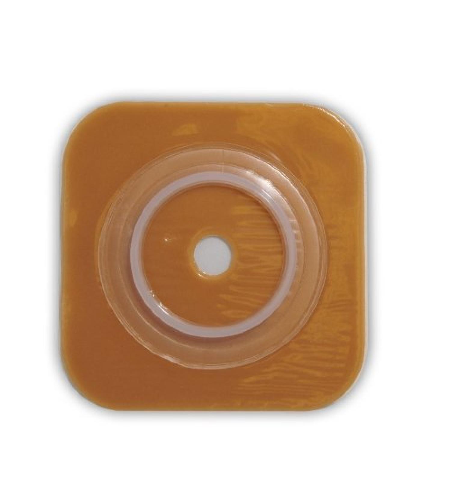 Convatec 401574 SUR-FIT Natura Stomahesive Skin Barrier No Tape Collar, 38mm (1 1/2") Flange, 4" x 4", 10/BX
