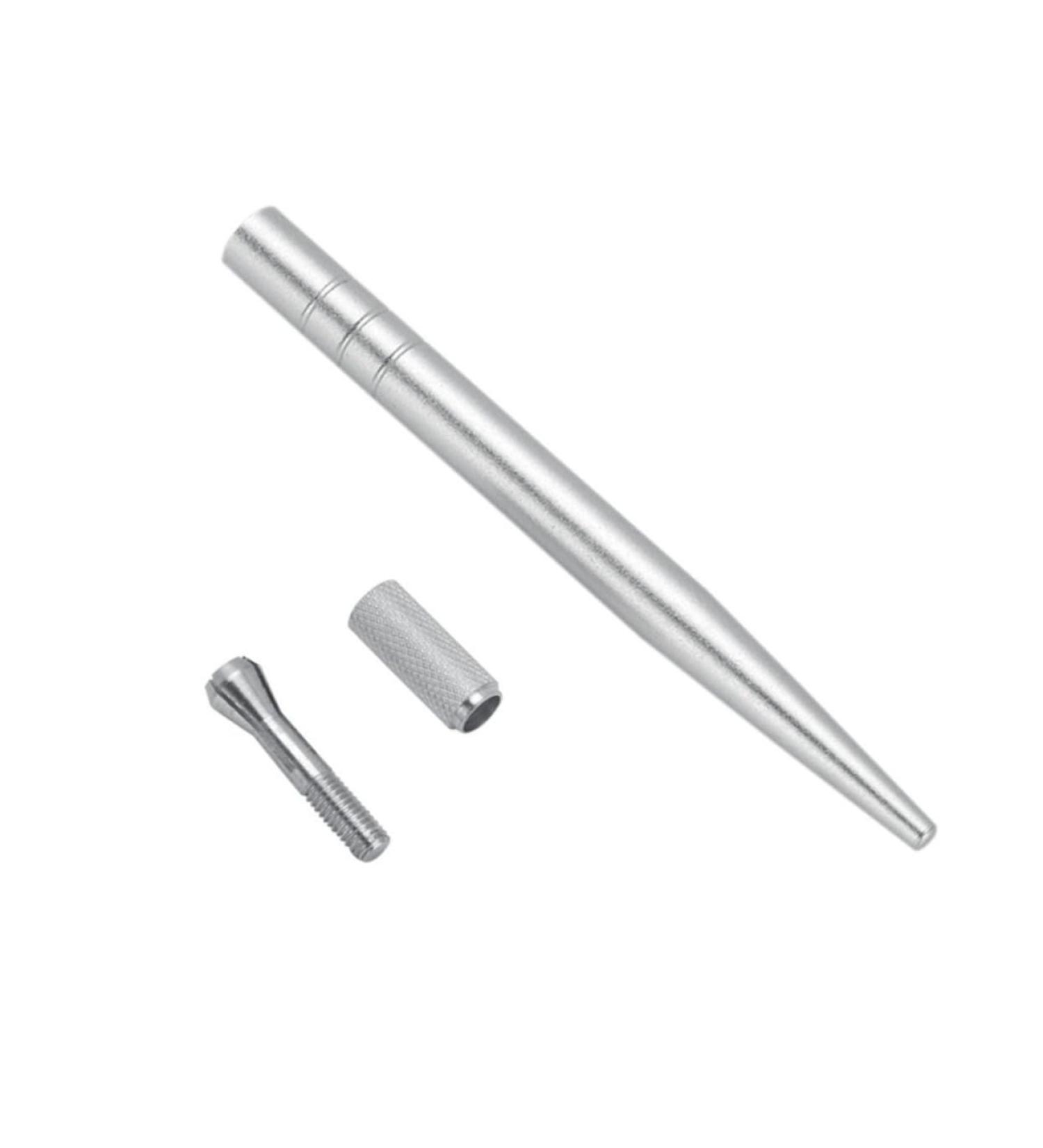 Angoily 1pc Pointed Pen Embroidery Manual Multifunction Slender Thin Eyebrow Silver Single-end - Buy Online on GoSupps.com