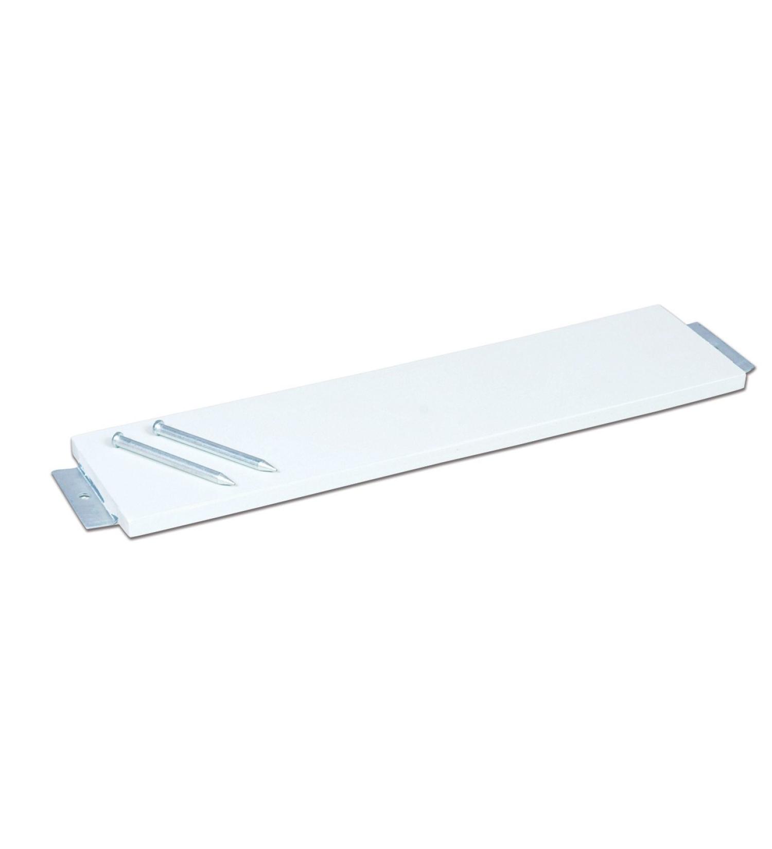 Champro Official Pitch Rubber-Stake Down white, 6"x24"