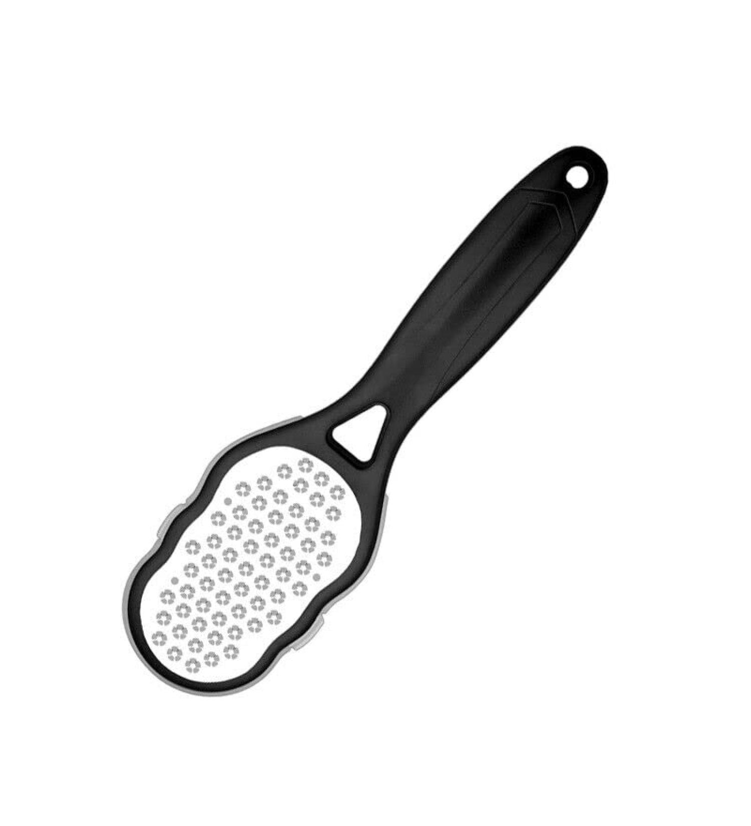 Stainless Steel Pedicure Foot File Knife - Foot Care Tool for Smooth Feet (Black) - Buy Online on GoSupps.com