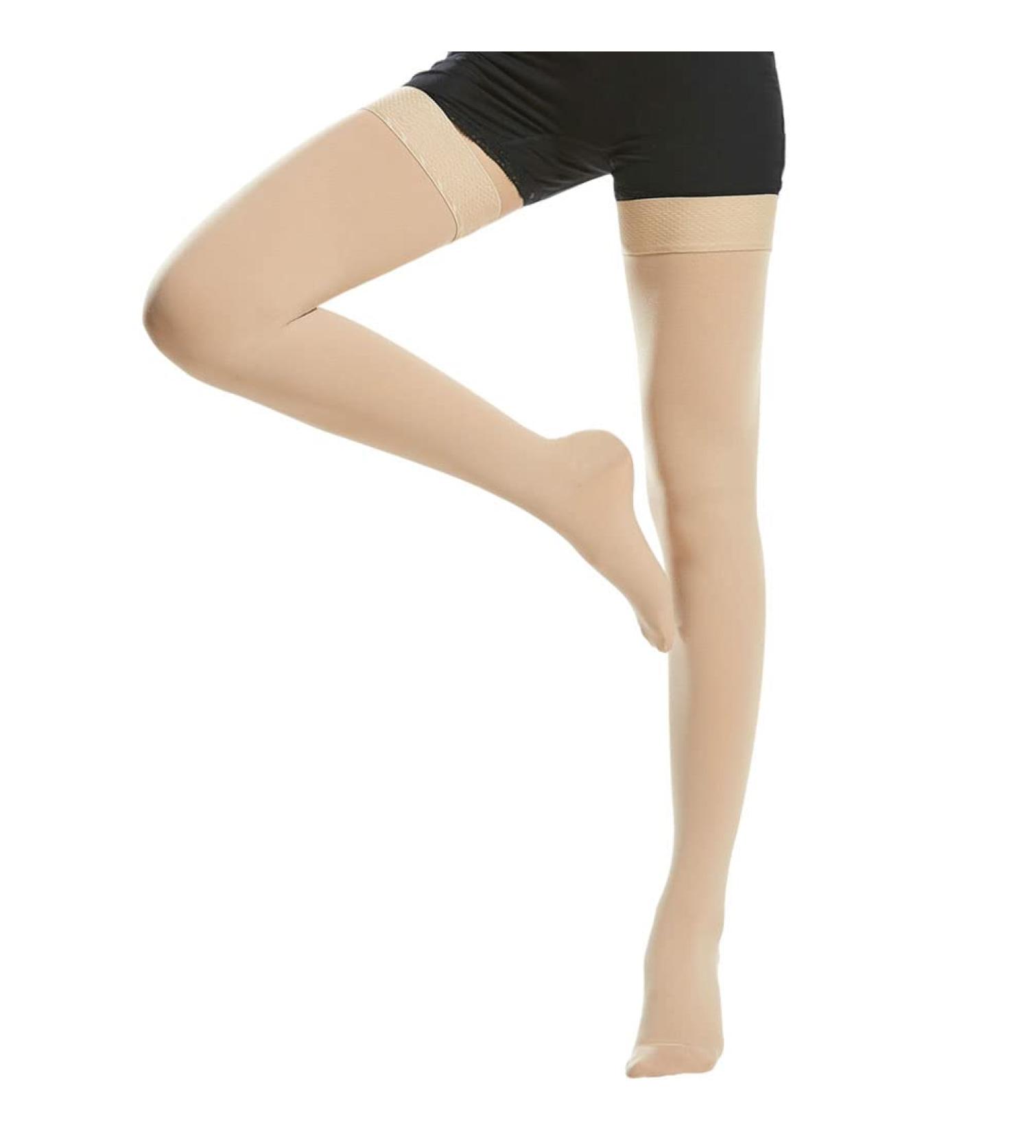 Beister 20-30 mmHg Medical Compression Stockings for Men & Women | Closed Toe Support Stockings for Varicose Veins & Edema | Beige XL - Buy Online on GoSupps.com