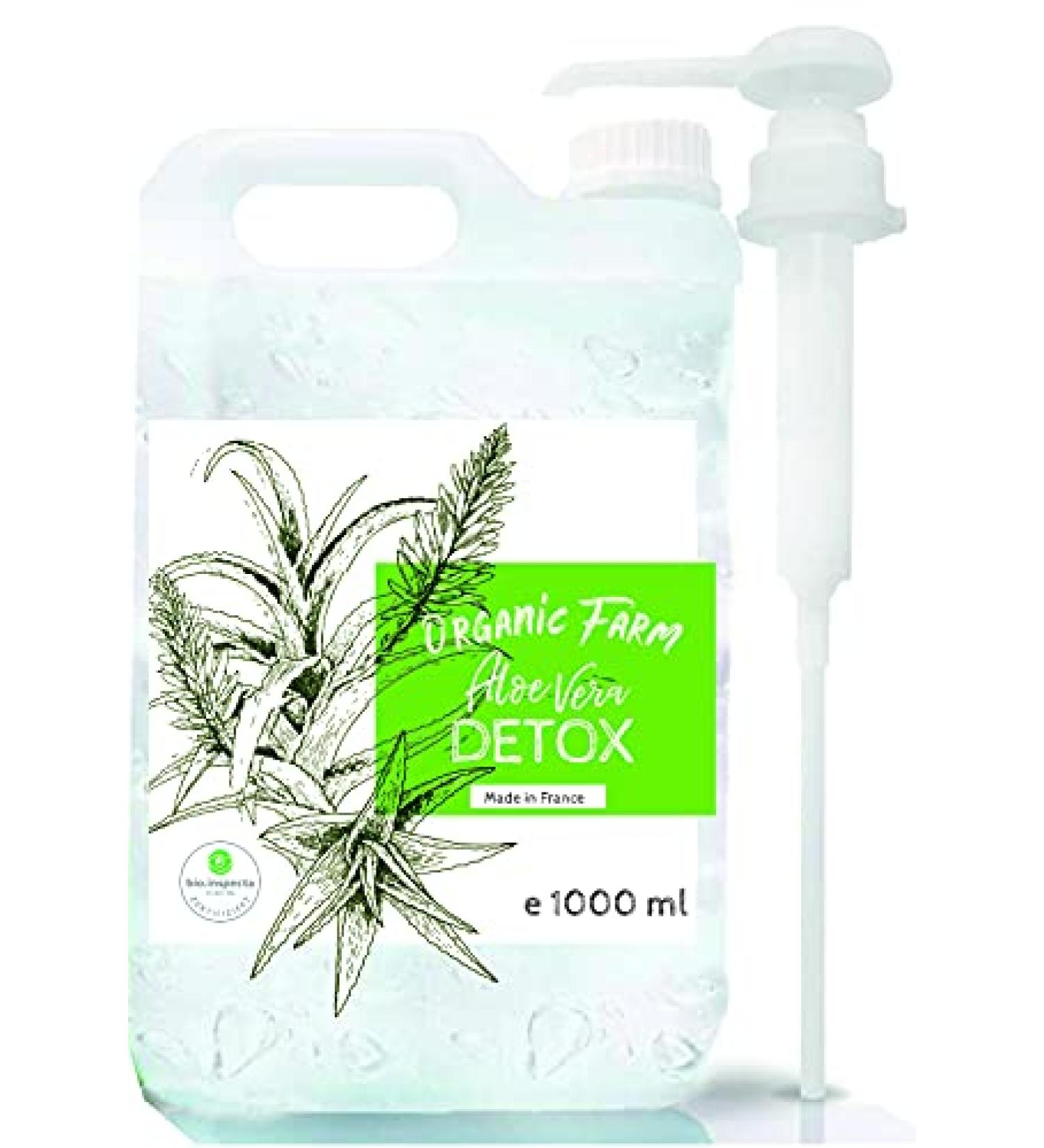  O l na Aloe vera Liquid moisturizer for skin anti-aging face toner soothing and refreshing hair care homemade cosmetics - 1000 ml 1 l - Buy Online on GoSupps.com