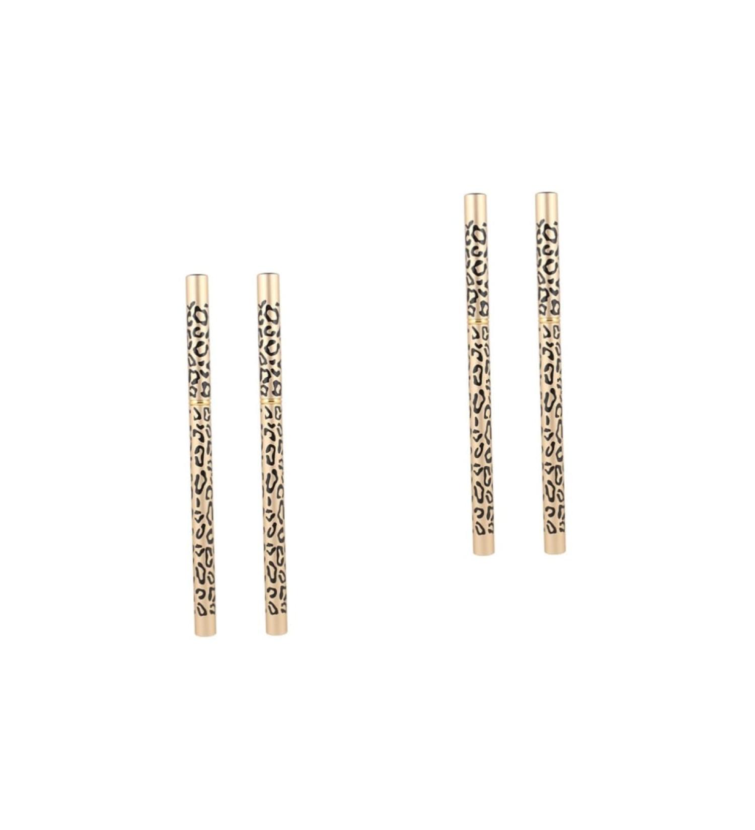 FOYTOKI 4 Pcs Long Lasting Eyebrow Pencils Waterproof Makeup Microblading Eyebrow Pen Eyebrows Wooden Brown - Buy Online on GoSupps.com