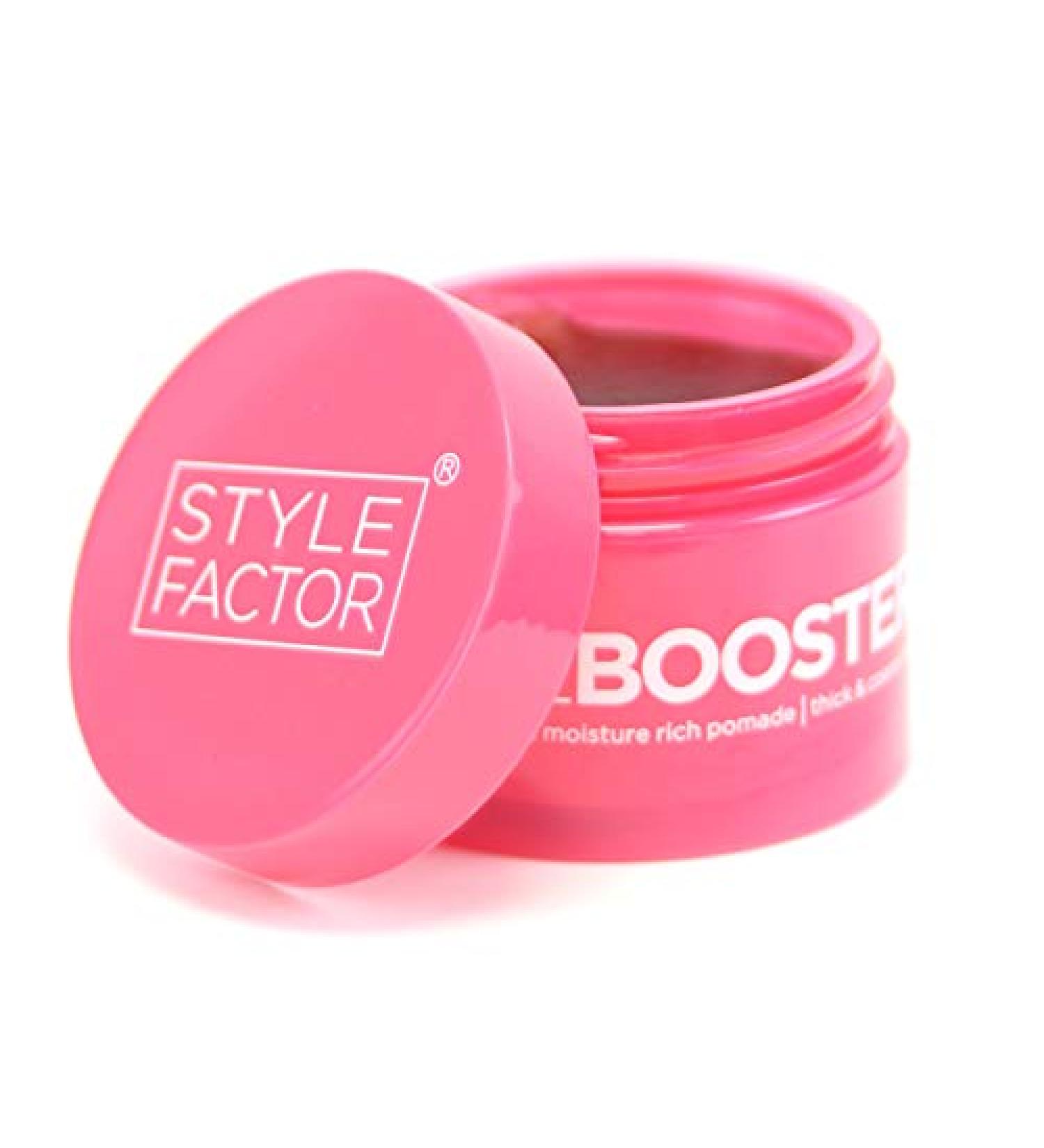 Edge Booster Strong Hold Water-Based Pomade - Super Shine & Moisture 3.38oz (PINK BERYL) - 3.38 Fl Oz - Buy Online on GoSupps.com