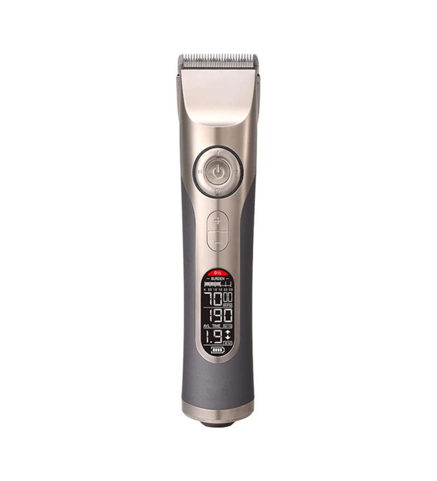 Buy Professional Hair Clippers for Men - Rechargeable 250 Mins Titanium Alloy Cutter Speed Adjustment - Best Barber Trimmer Online - Buy Online on GoSupps.com