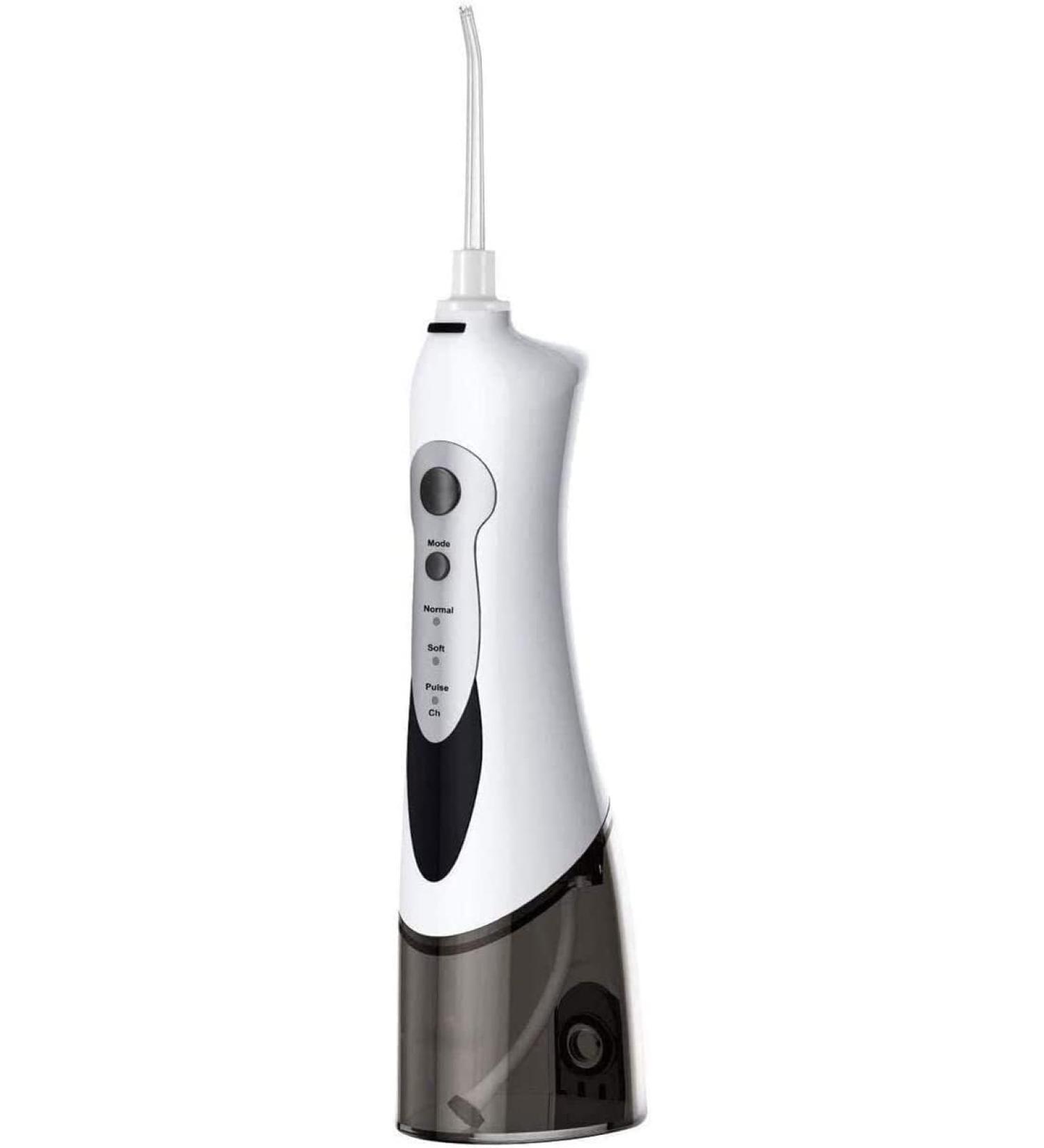 Portable Cordless Water Flosser - 3 Modes 4 Jet Tips IPX7 Waterproof - Ideal for Travel Braces & Bridges Care - Buy Online on GoSupps.com
