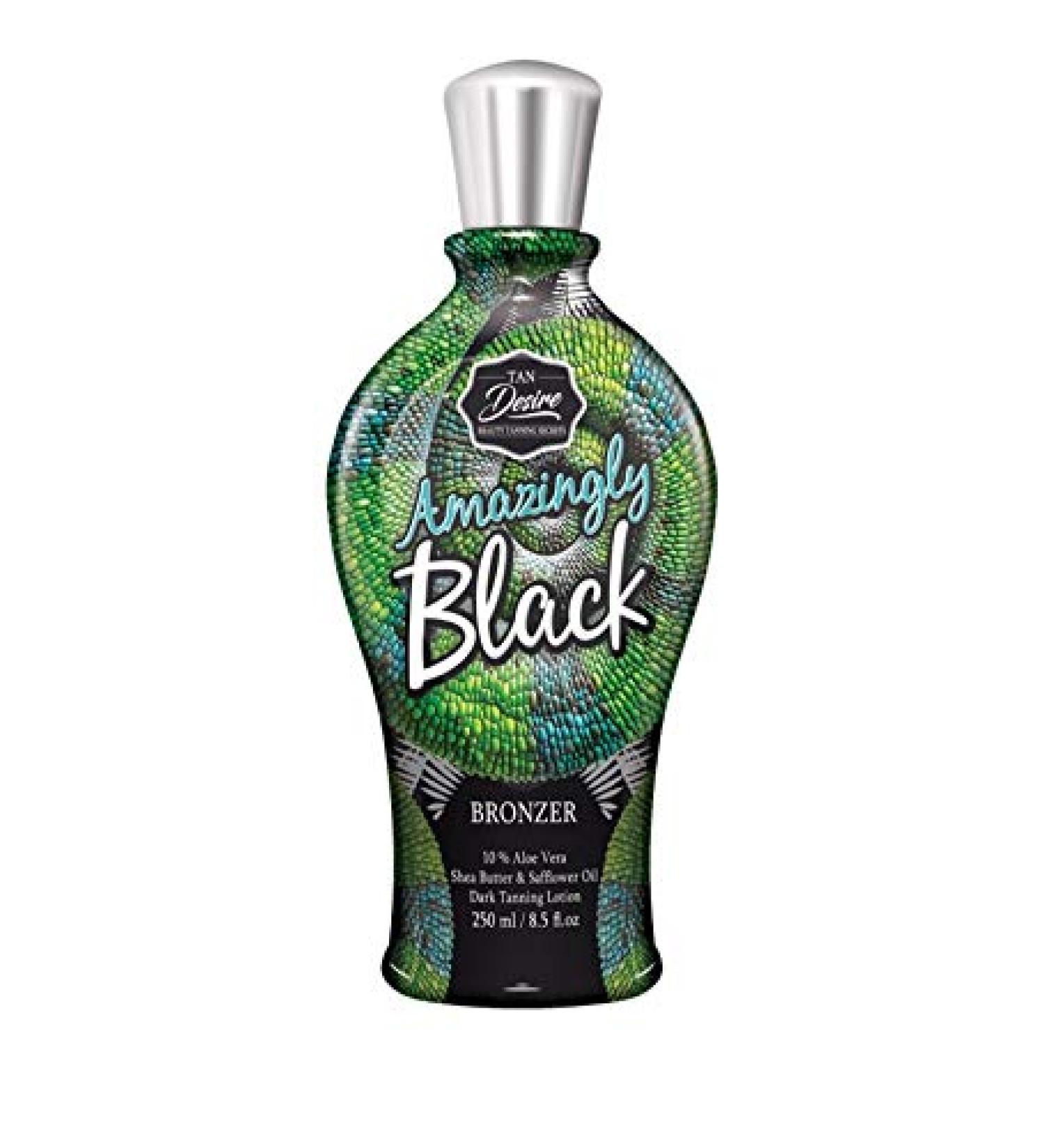 Tan Desire Amazingly Black Bronzer Tanning Lotion