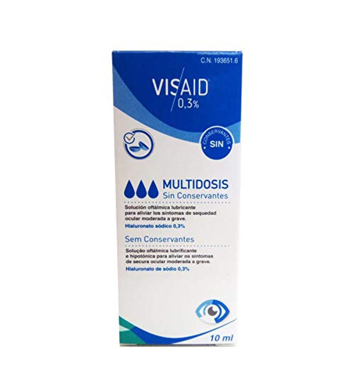 Visaid Visaid 0.3% Multidose 10ml 1 Unit 10ml