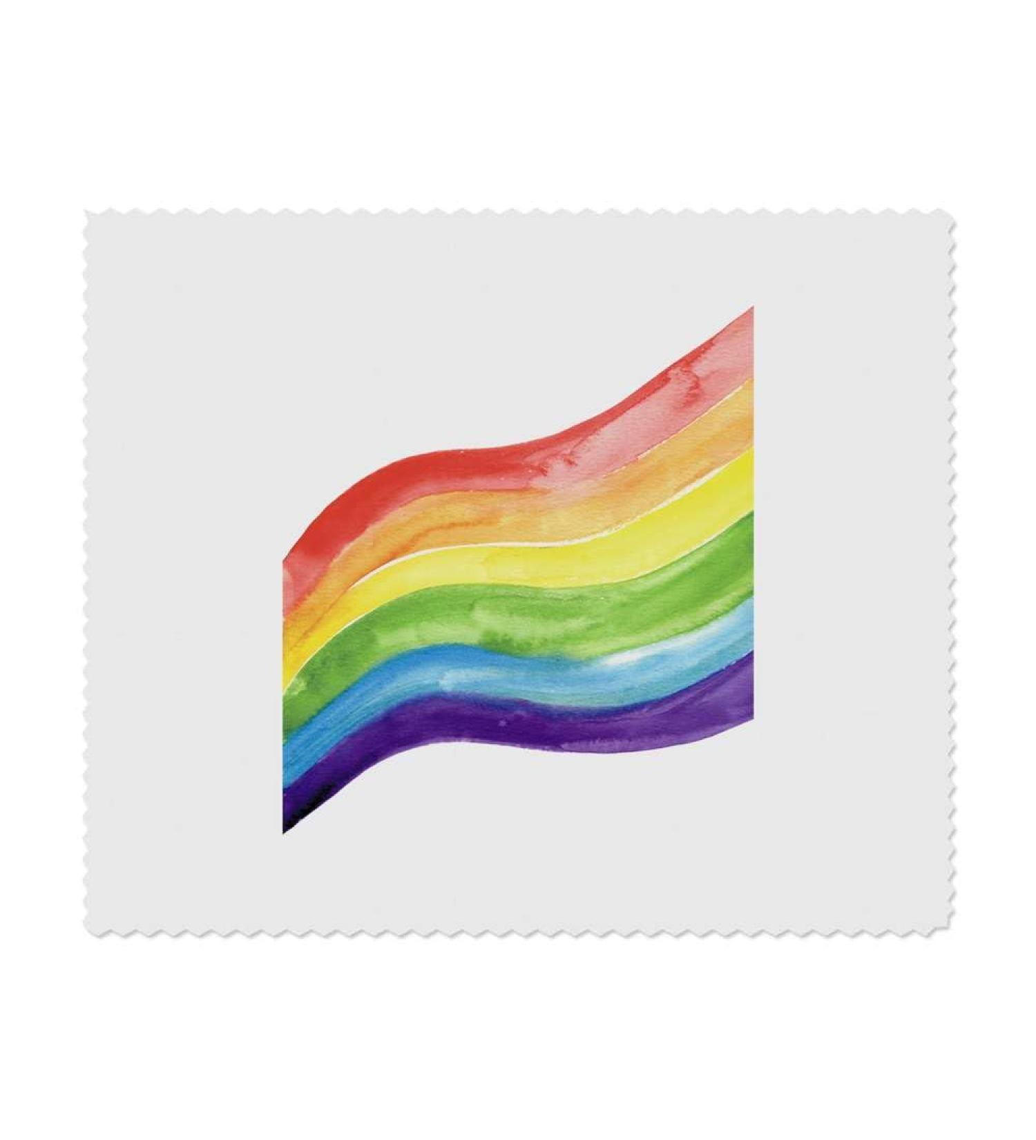 Buy 2 x 'Rainbow' Microfiber Lens/Eyeglass Cleaning Cloths - Soft Durable Perfect for Glasses & Screens - International Shipping Available - Buy Online on GoSupps.com
