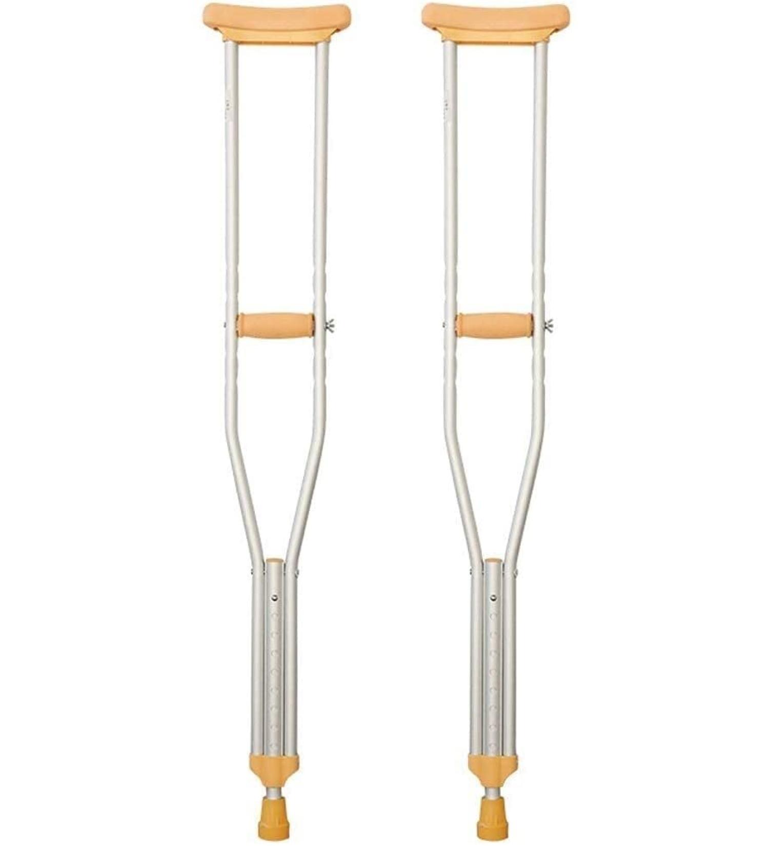 Crutches for Adults Underarm Underarm Crutches for Adjustable Cane Lightweight telescopic underarm crutches for Adults and Teenager Great for Travel or Work Selfless dedication - Buy Online on GoSupps.com