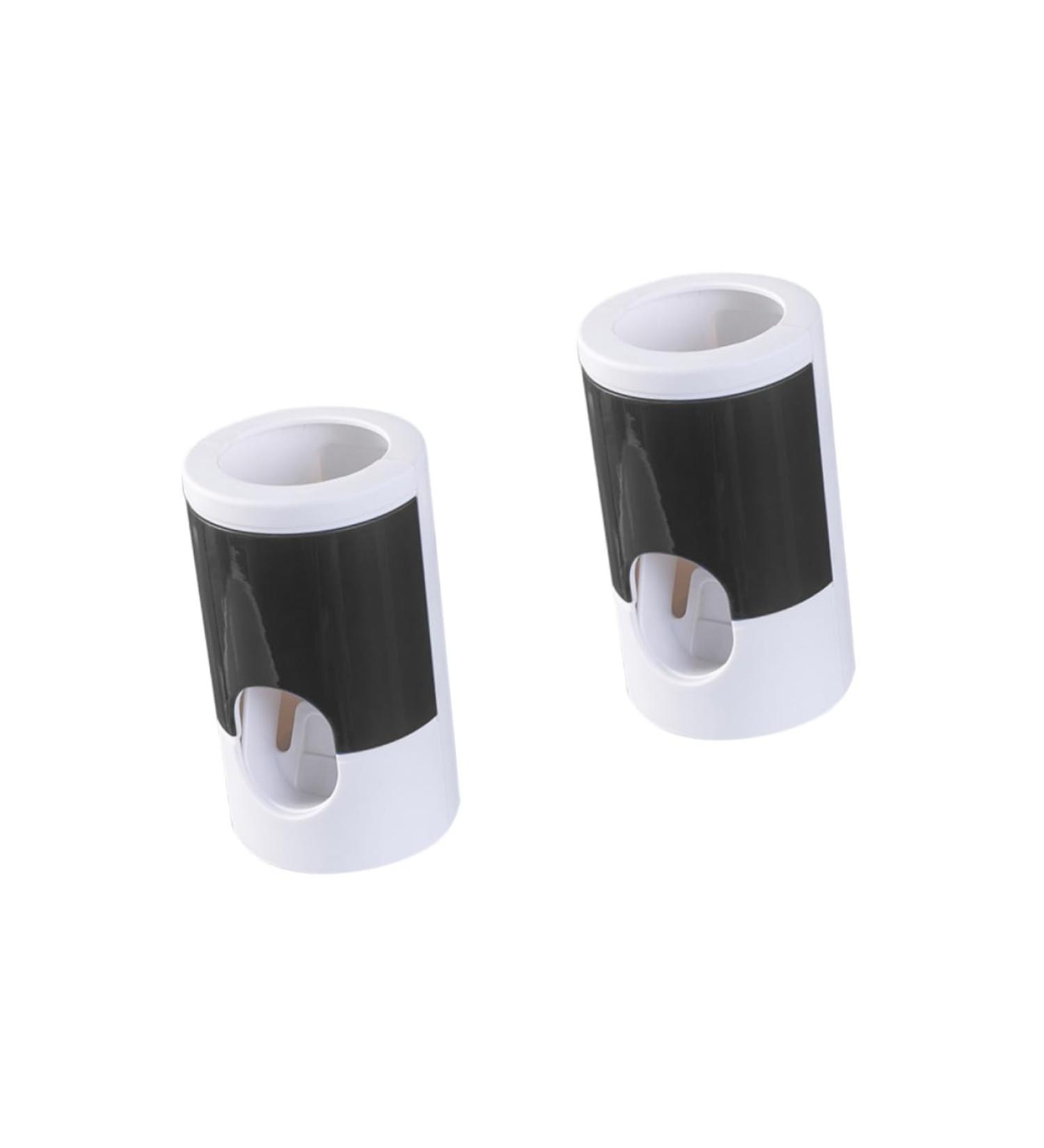 Alipis Toothpaste Tube Squeezer & Dispenser - 2 Pack Black Perfect for Kids - 6.5x6.5cm - Buy Online on GoSupps.com