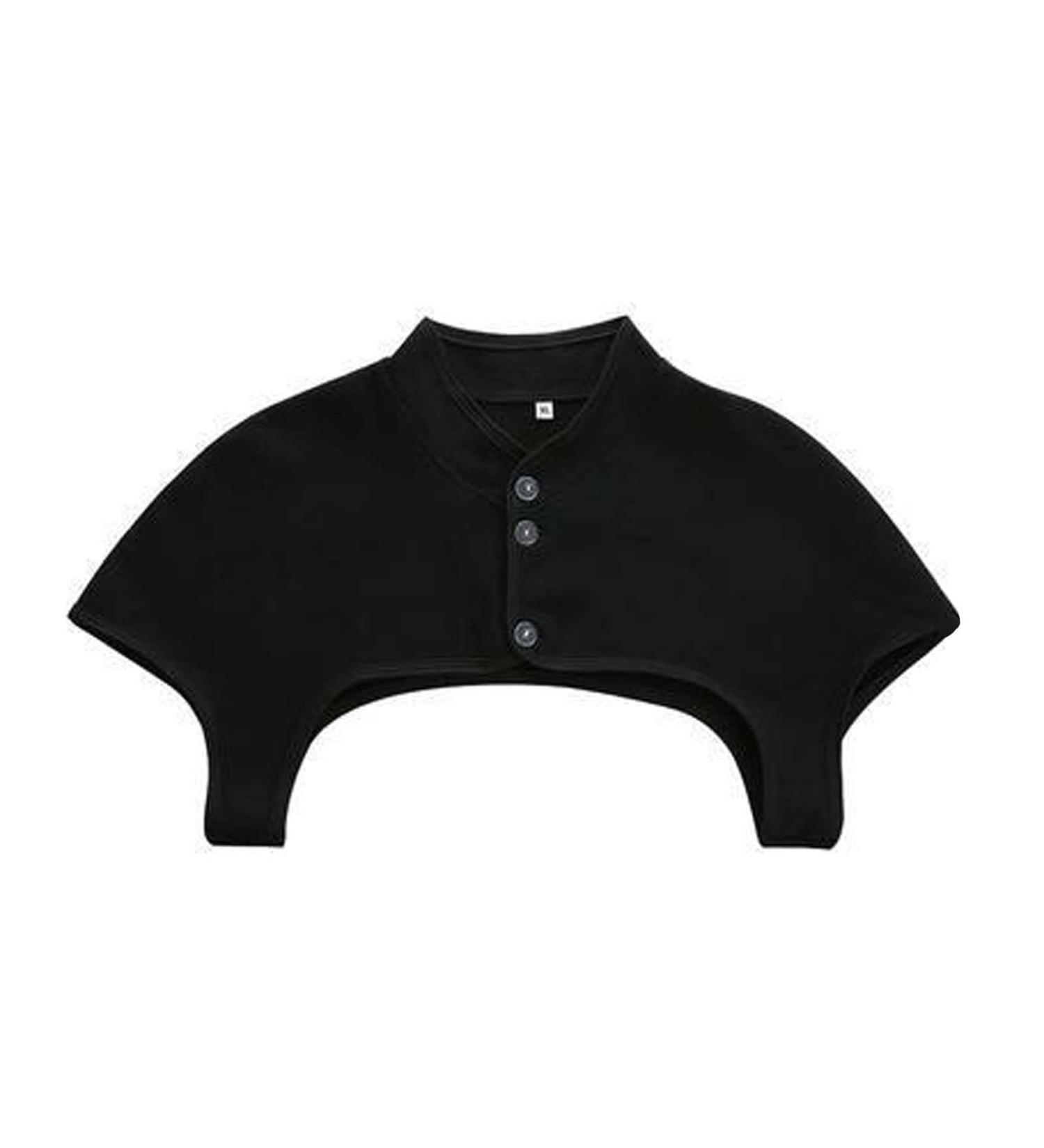 Zealmax Thin Shoulder Vest - Pain Relief for Back Neck & Shoulders | Migraine Relief & Warmth | Black - Buy Online on GoSupps.com