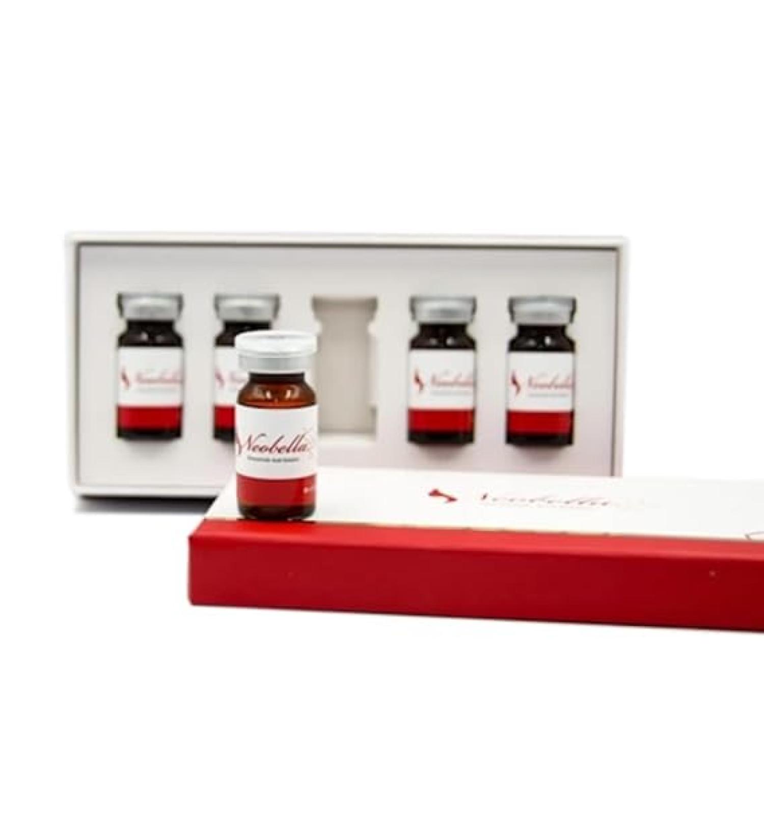 NEOSCULPT Fat Dissolving Serum (5 vials x 8mL) | Target and Treat Stubborn Cellulite & Fat on Body & Face | Booster to Accelerate Results Included | Order Includes Everything Seen in Photos - Buy Online on GoSupps.com