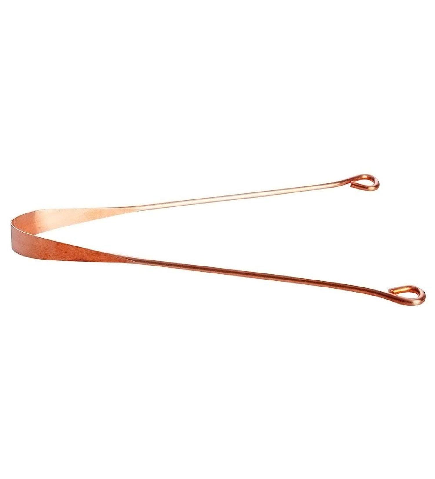 Set of 4 Pure Copper Tongue Cleaners for Fresh Breath - Buy Online on GoSupps.com