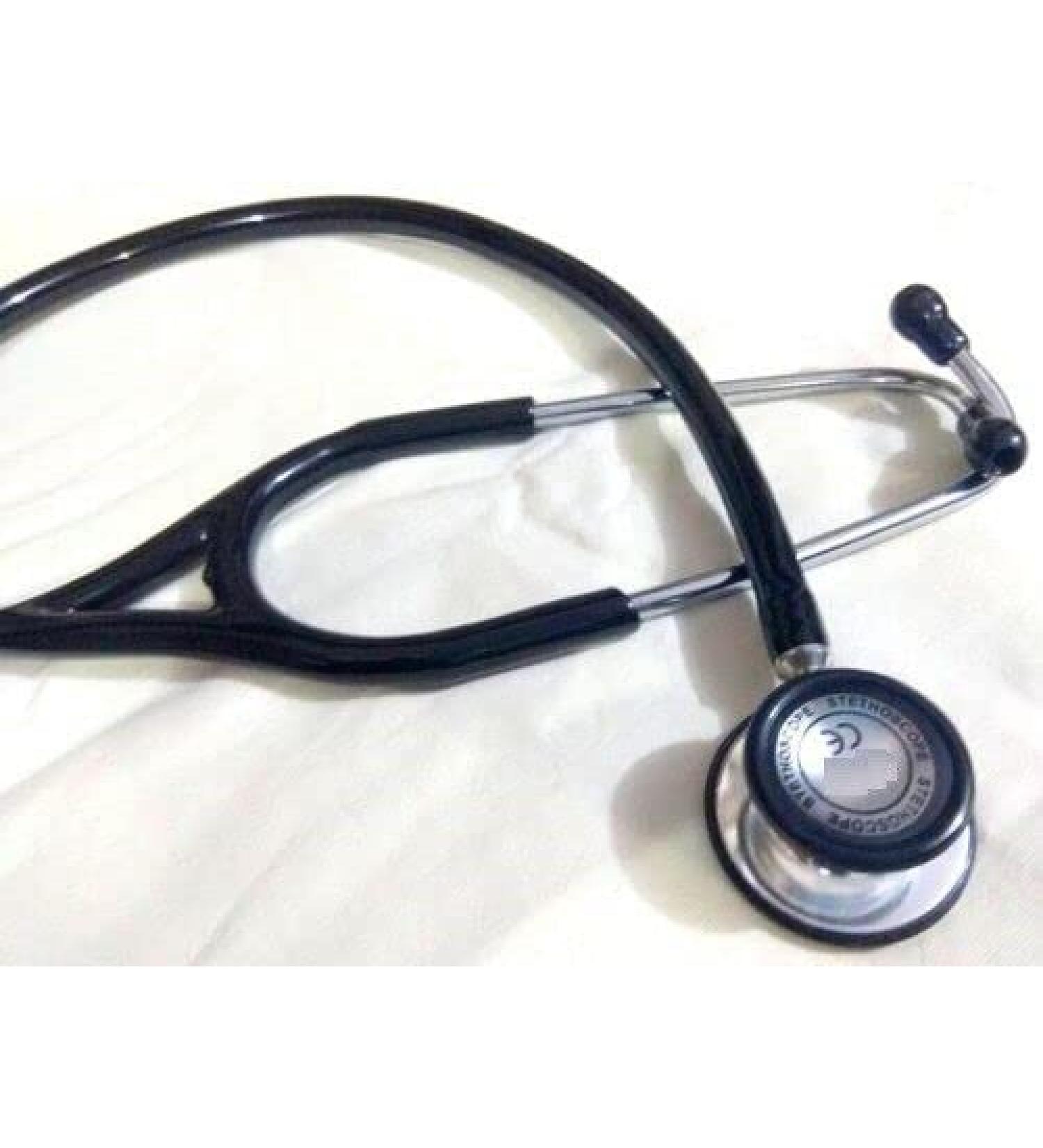 Buy Stethoscope Cardiology (Pack of 1) - Aluminium Head Dual Sound Soft Sealing Eartips | International Shipping Available - Buy Online on GoSupps.com