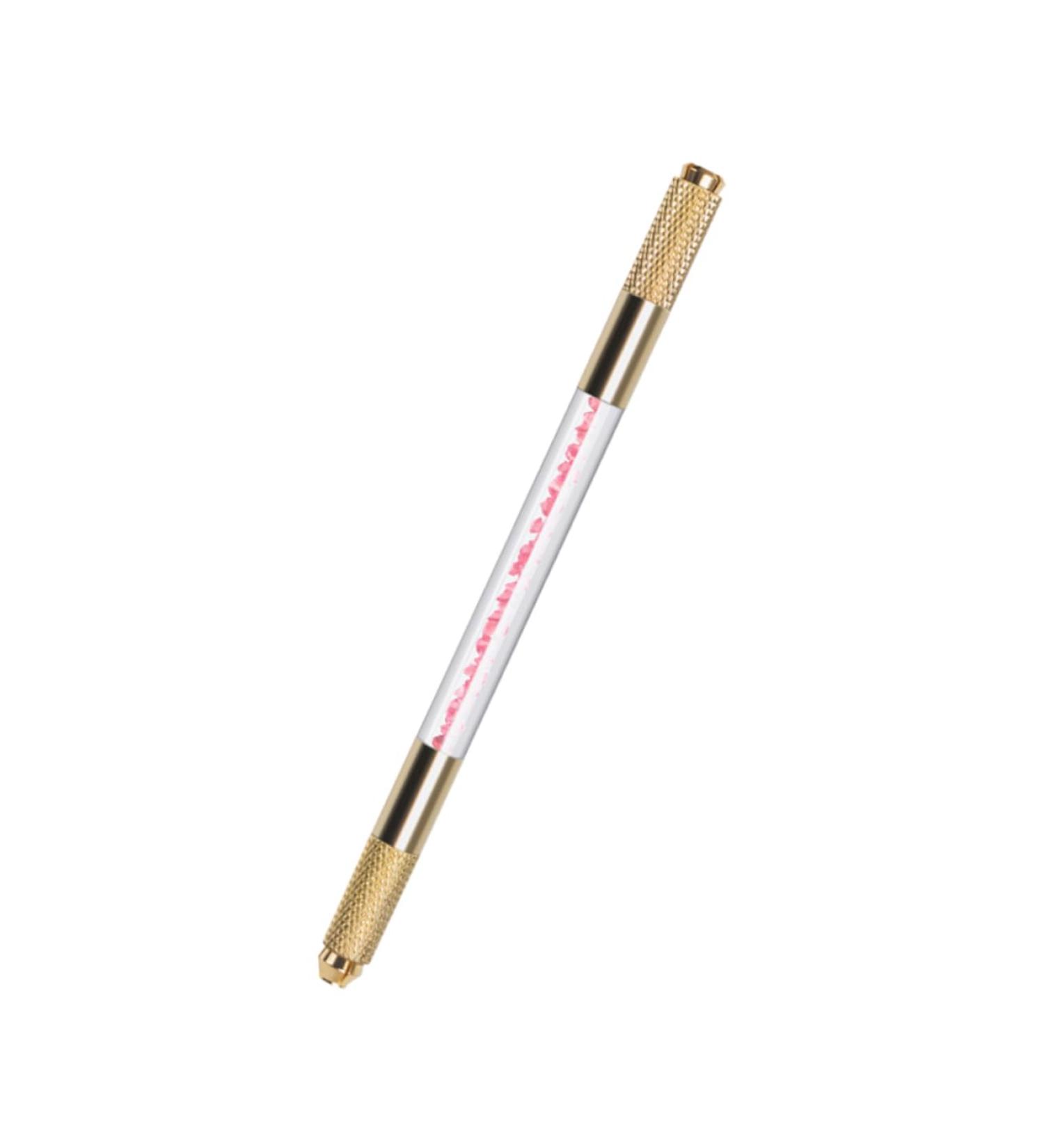 Angoily Embroidery Pencil Eyebrow Pencil Rhinestones Makeup Pen 1 count (Pack of 1) Pink - Buy Online on GoSupps.com