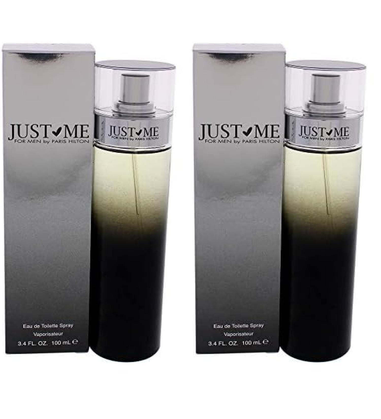 Paris Hilton Just Me for Men - 3.4 Ounce EDT Spray (Pack of 2) RED 3.4 Fl Oz (Pack of 2) - Buy Online on GoSupps.com