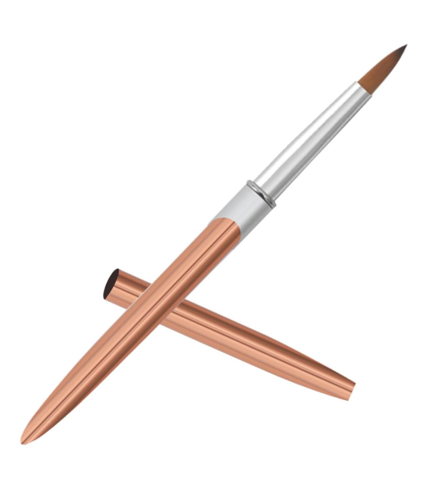 minkissy Metal Rod Nail Art Pen Nail Art Liner Manicure Liner Brush Striping Manicure Tools Liner Brush for Nails Gel Nail Art Drawing Pens Nail Art Pens Aluminum Modeling Line Pen 17.40X1.00X1.00CM As Shown - Buy Online on GoSupps.com