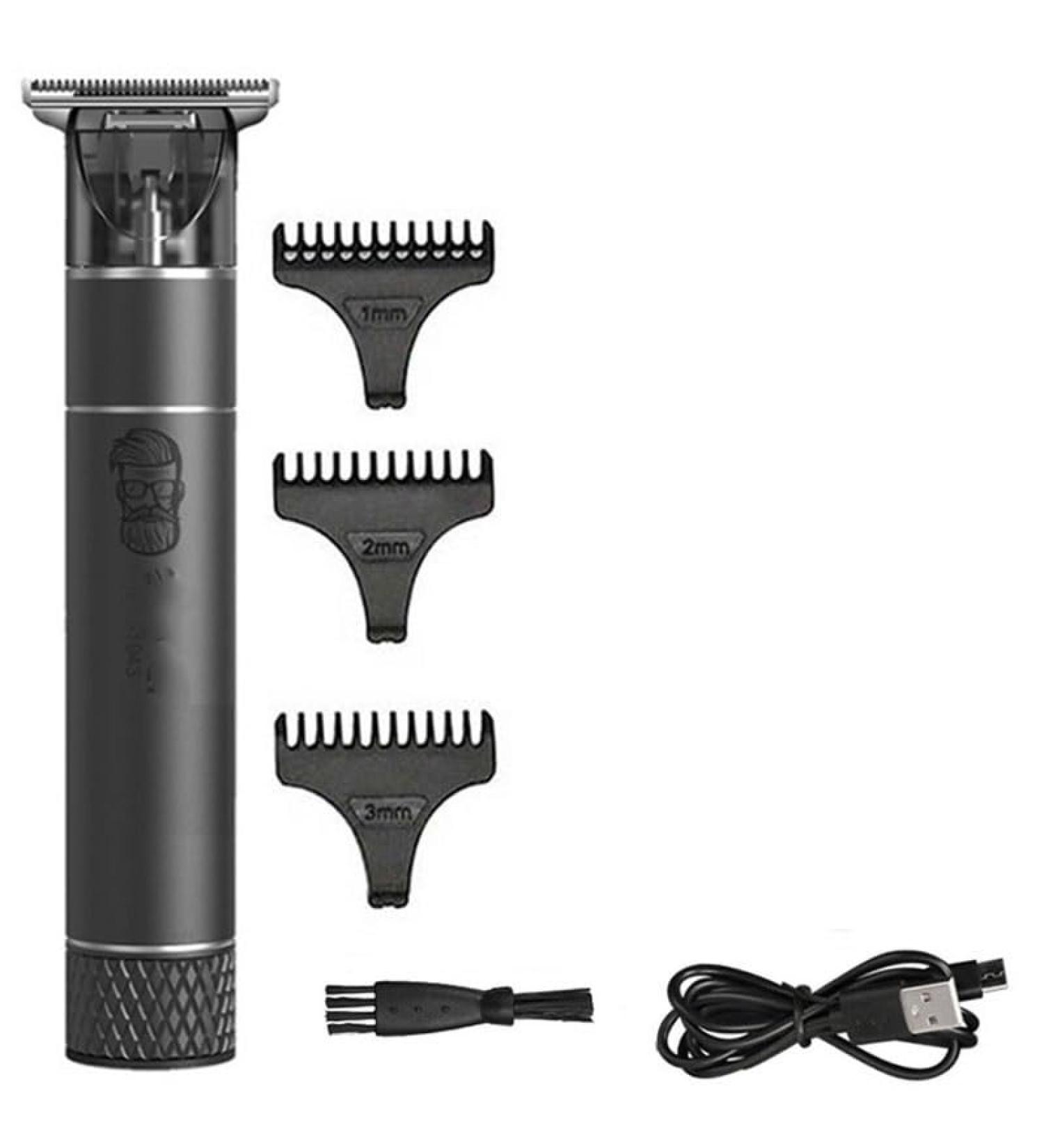 Professional Metal Hair Clippers for Men | Cordless USB Rechargeable Hair Trimmer & Beard Clipper - KM1944 - Buy Online on GoSupps.com