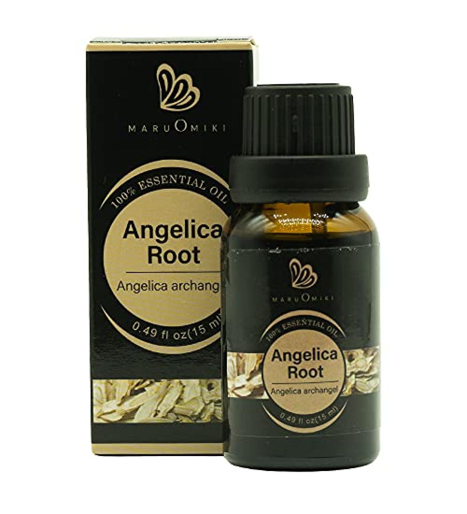 Angelica Root Essential Oil (100% Pure & Natural - Undiluted) - Perfect for Aromatherapy Relaxation Skin Therapy & More!15ml(0.49oz) - Buy Online on GoSupps.com