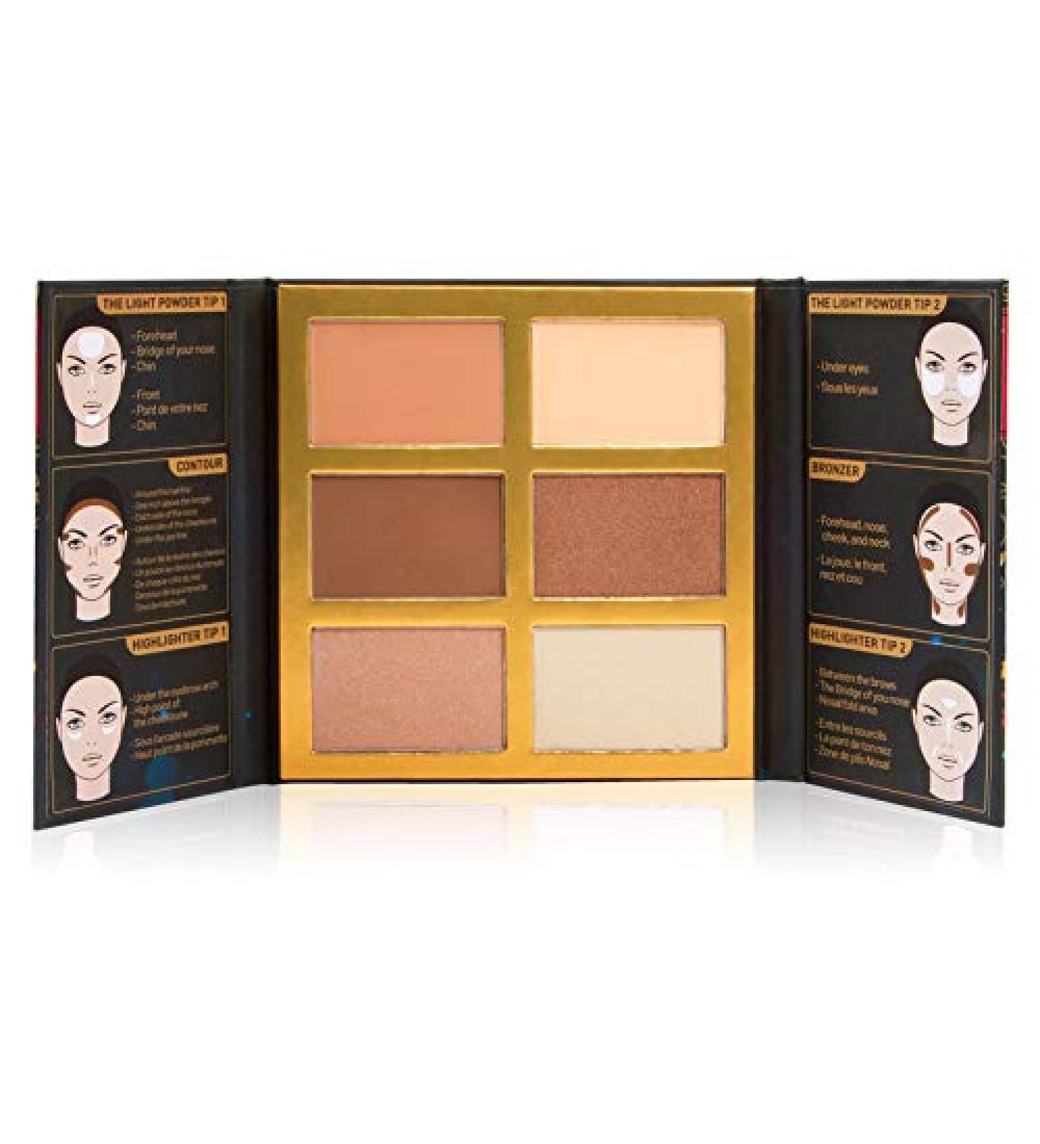 J.Cat Beauty Symphony Highlight Contour Bronzer Palette #2 MediumDark - 0.97 oz (27.5 g) - Buy Online on GoSupps.com