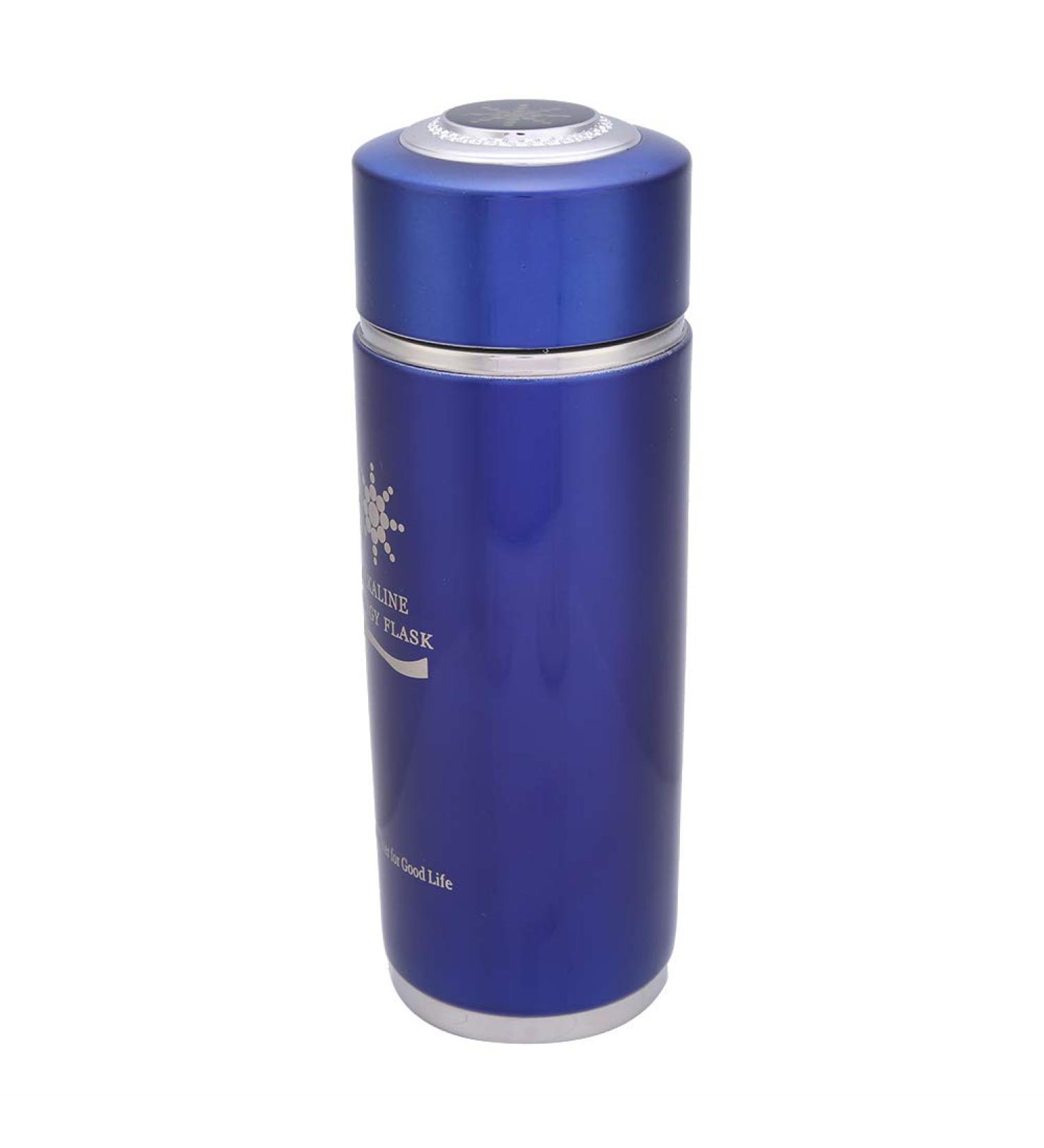 Bouteille D'eau Alcaline en Acier Inoxydable Flacon de Tasse D' quilibre nerg tique pour la sant (Bleu) - Buy Online on GoSupps.com