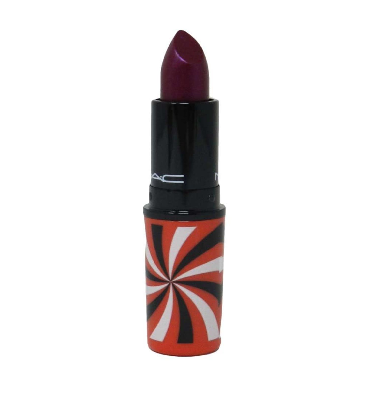 M.A.C. Hypnotizing Holiday Frost Lipstick - Berry Tricky | Purple Pearl Lipstick | Shop Internationally - Buy Online on GoSupps.com