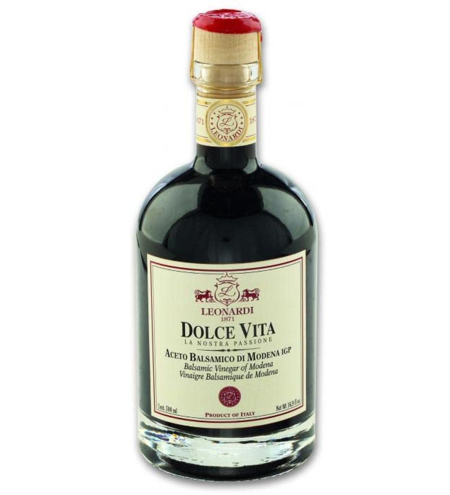 Leonardi - Balsamic vinegar of Modena - Dolce Vita (500 ml) - Buy Online on GoSupps.com
