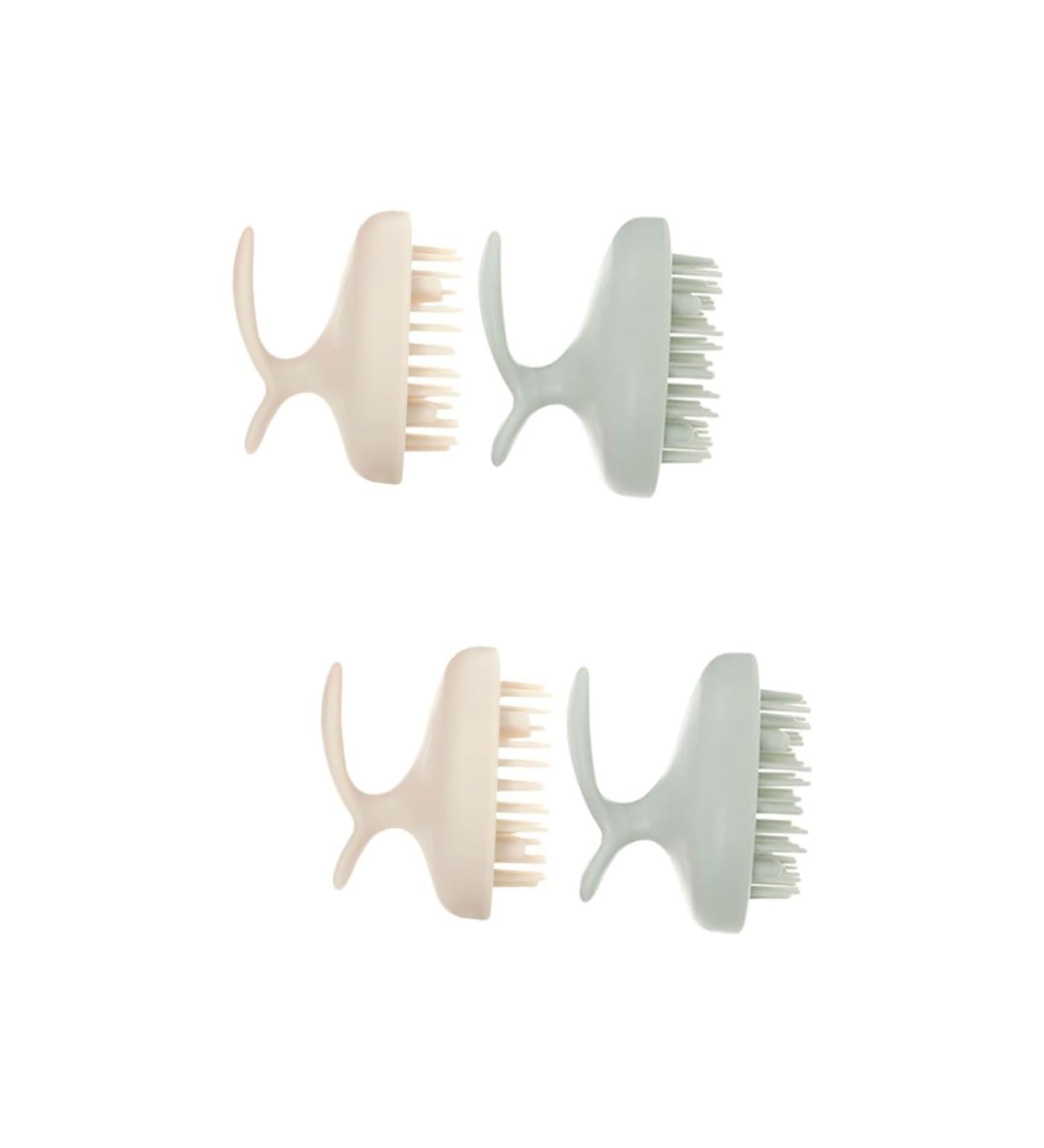 FRCOLOR 4-Piece Shampoo Brush & Massage Comb Set | Hair Comb for Clean Healthy Scalp - International Shipping Available - Buy Online on GoSupps.com