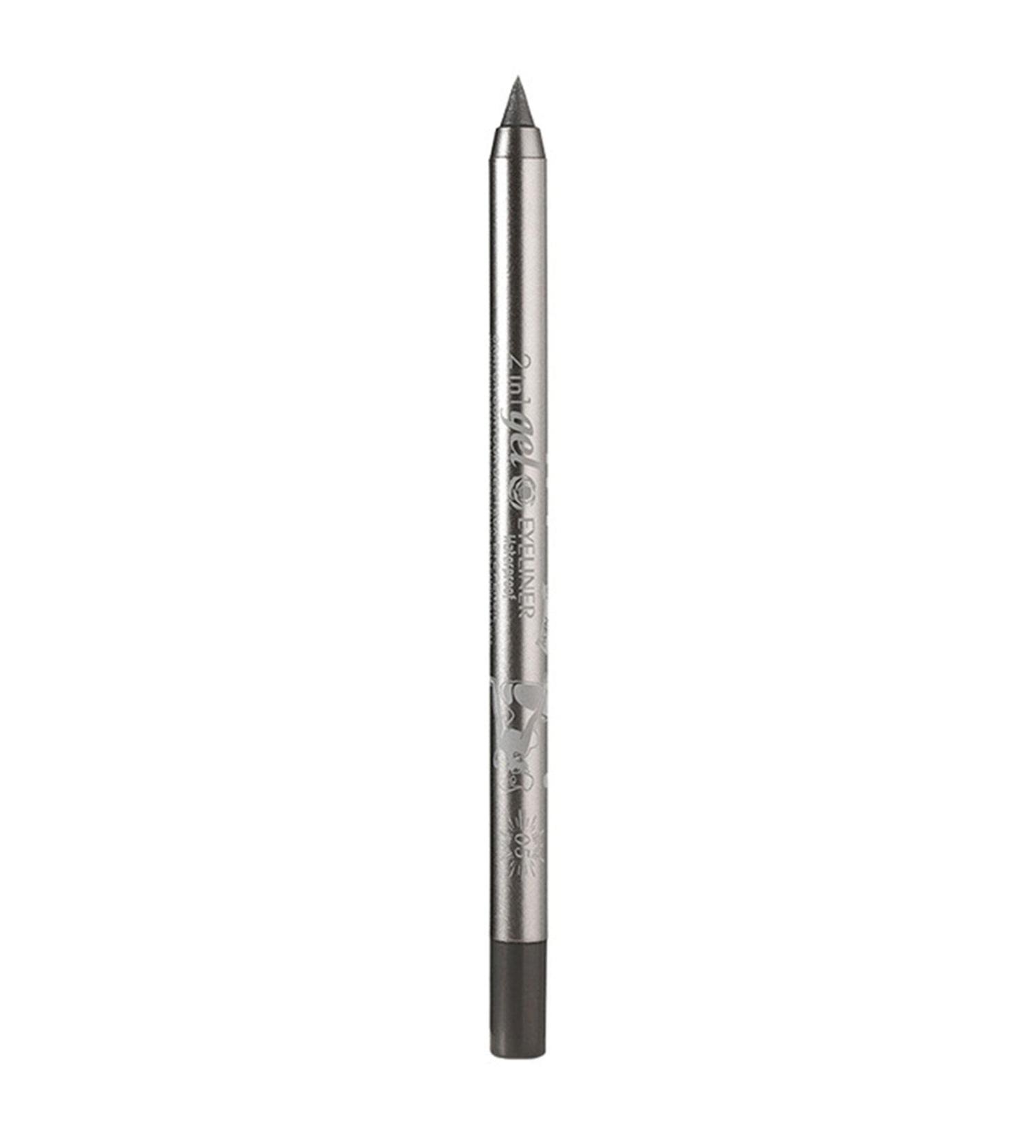 4 Color Gel Eyeliner Matte Eye Liner Pencil Natural 2 in 1 Eye Lip Liner Colored Gel Eyeliner Pencil No-Smudging Eye Beauty Cosmetics Long-Lasting Silver - Buy Online on GoSupps.com