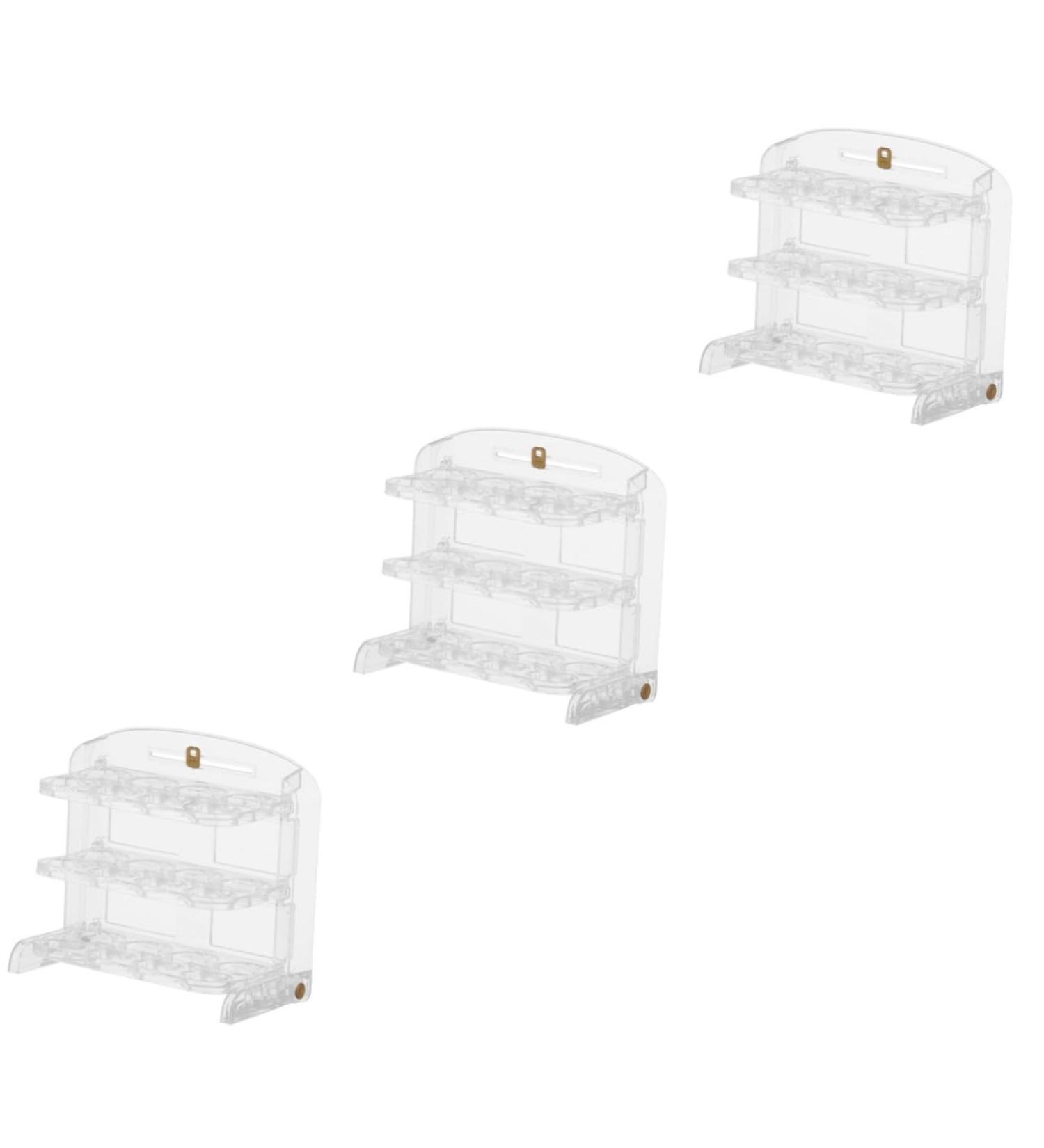 OSALADI Kitchen Accessories 3pcs Egg Storage Box Egg Holder for Fridge Eggs Egg Holder for re-usable - Buy Online on GoSupps.com