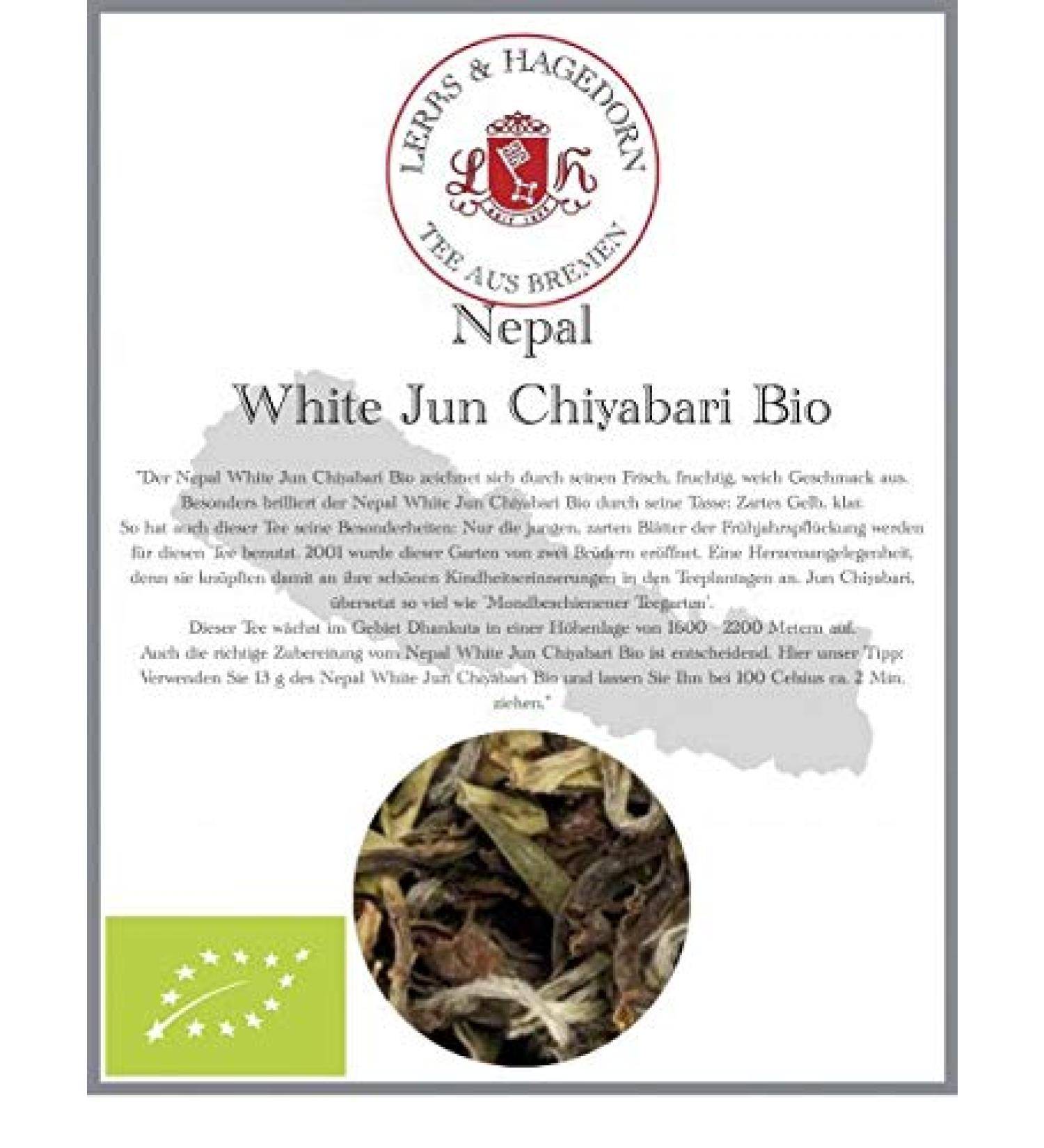  Lerbs & Hagedorn Nepal White Jun Organic Chiyabari 1 kg - Buy Online on GoSupps.com