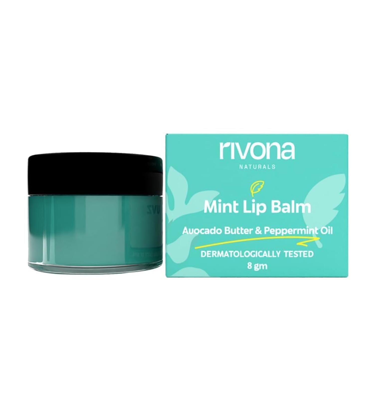 Naturals Mint Lip Balm Cucumber + Kokum Butter Refreshing and Hydrating For Men & Women 8 gm Vegan No Chemicals. - Buy Online on GoSupps.com