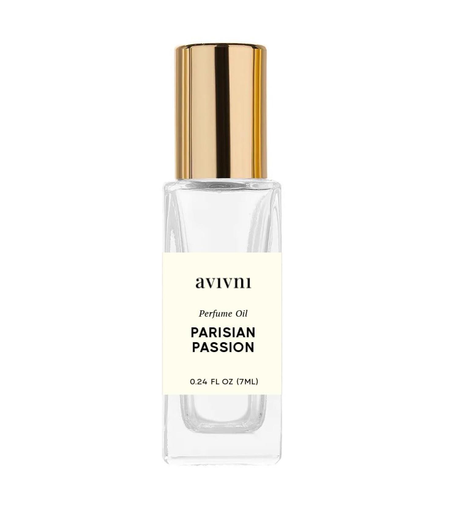 Parisian Passion Perfume- Long Lasting Luxury Perfume Oil RollOn Clean Ingredients (7ml) Jasmine Rose Patchouli Tonka Pocket-Sized Coco Scent with Projection - Buy Online on GoSupps.com