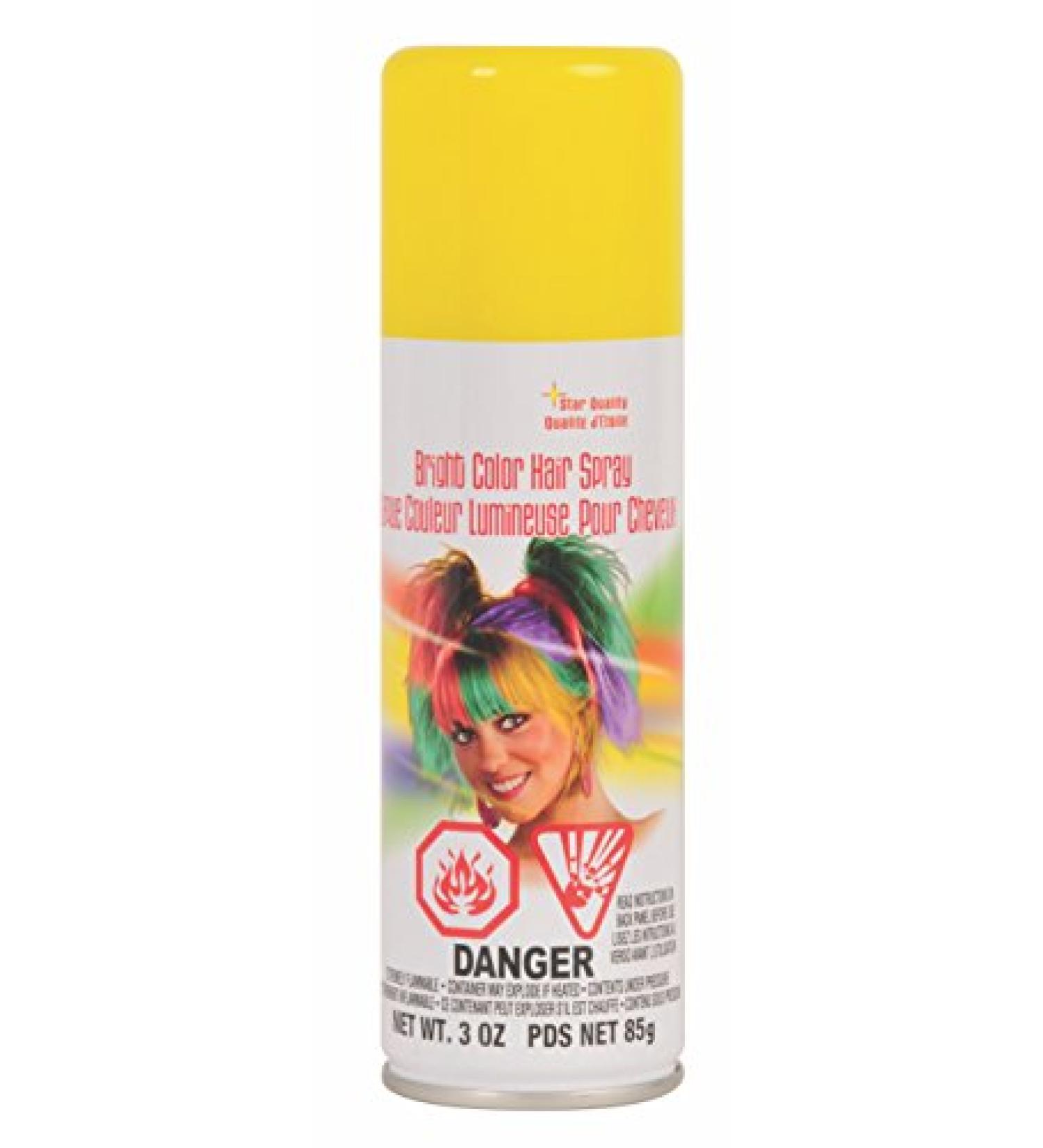 Rubie's Bright Color Hairspray  Yellow