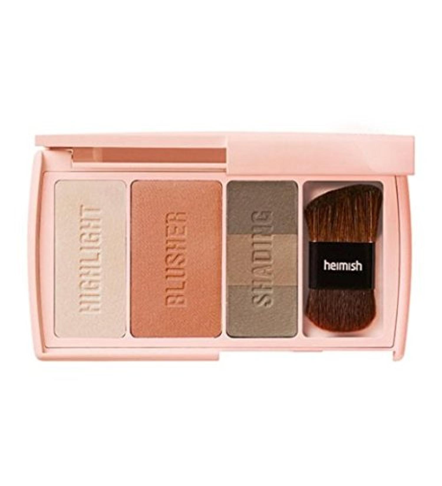 HEIMISH Dailism Blusher Palette Flavor Apricot 14.5G (3 Pack)