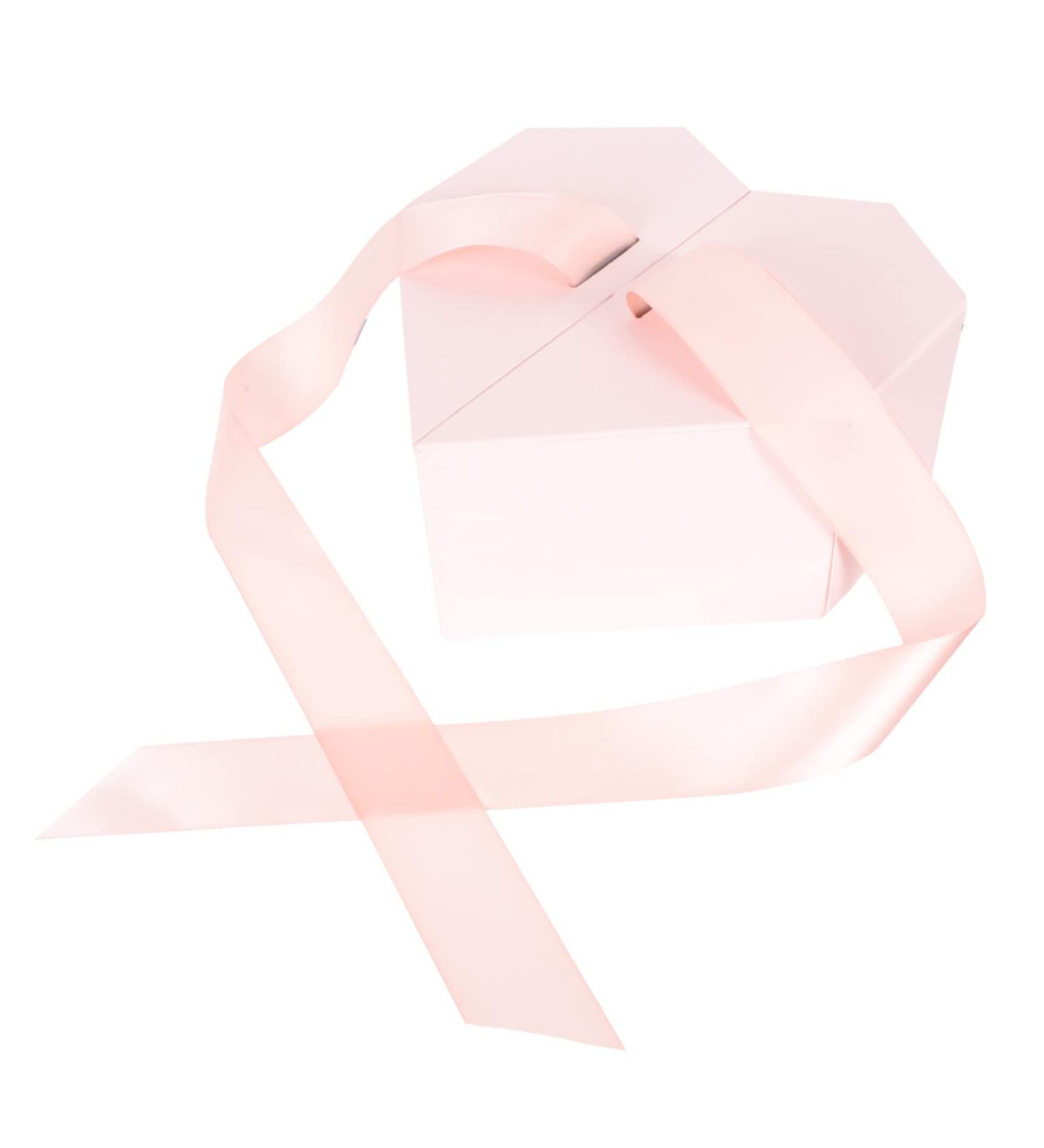 SKISUNO Candy Bag 1pc Love Box Bridesmaid Boxes Flower Heart Shape Case Piggy Bank Romantic Child 1 count (Pack of 1) Pink - Buy Online on GoSupps.com