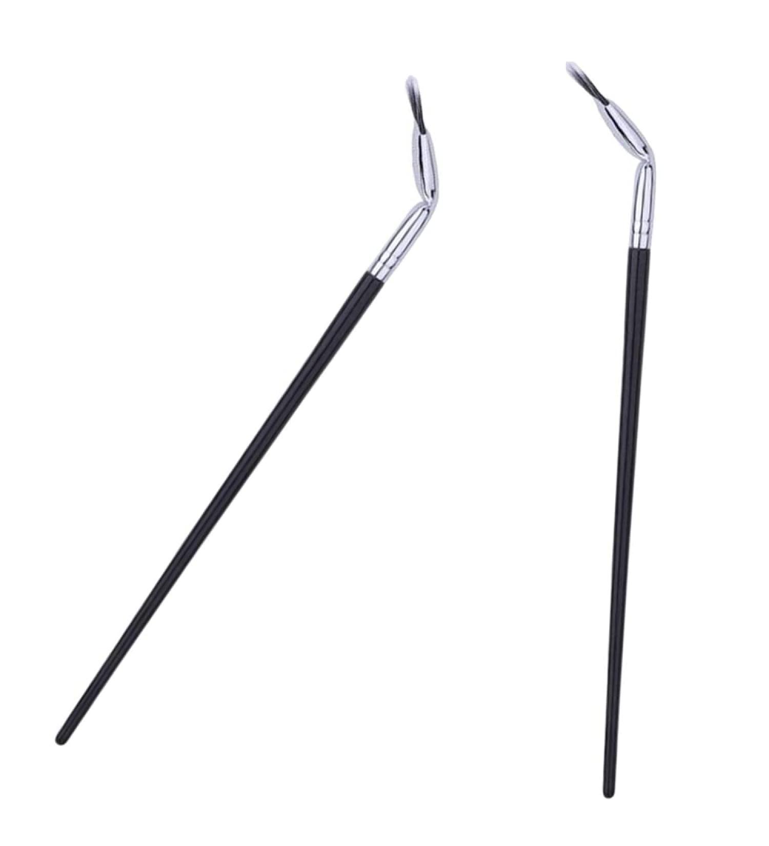 2 Pcs Eyelash Brush Set | Professional Mascara Fan & Comb - Curved Applicators for Flawless Makeup - Buy Online on GoSupps.com