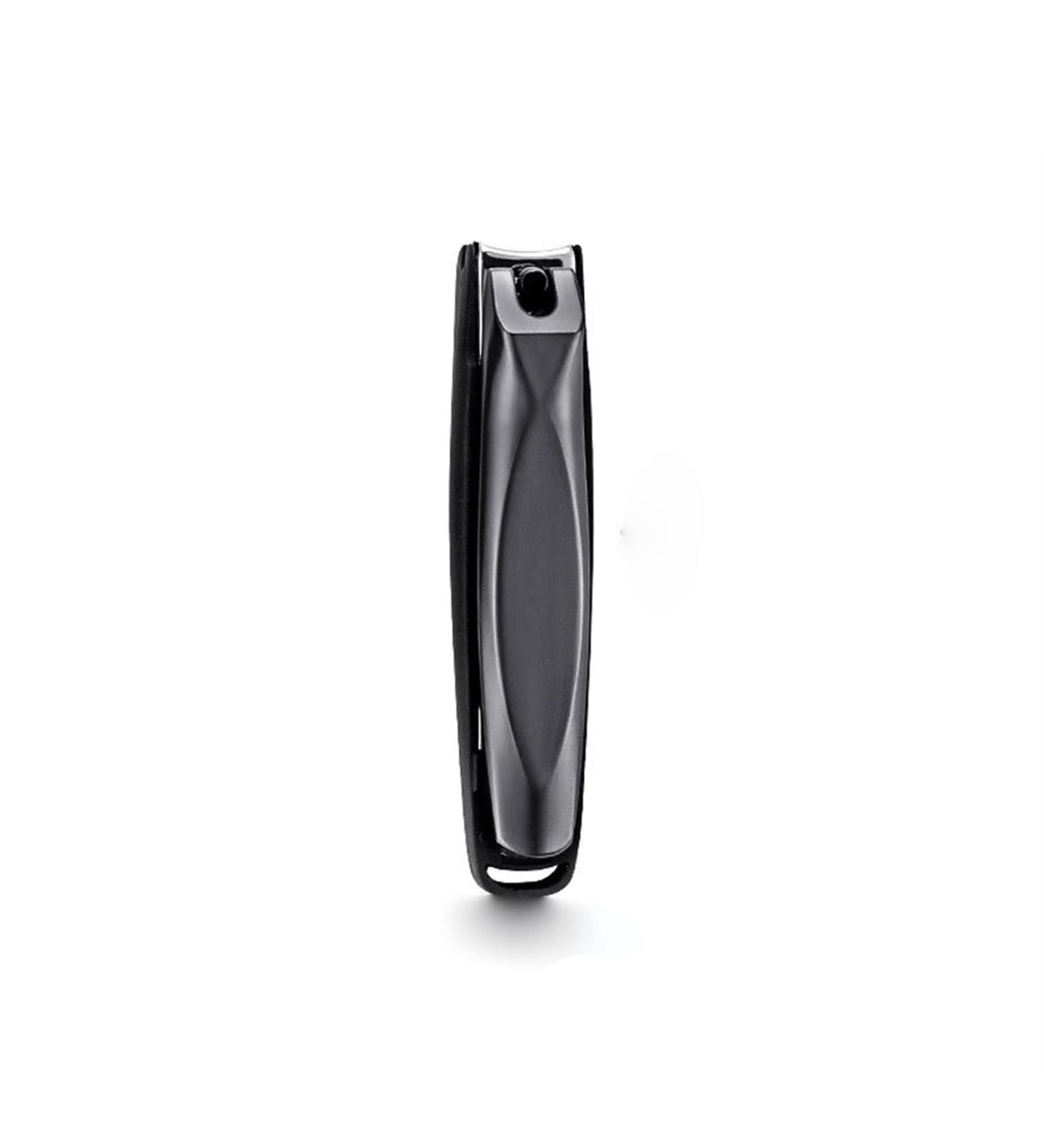 UNbit Nail Clipper 1PC New Creative Black Stainless Steel Nail Clippers Diagonal Anti-Splash Waterproof Professional Nail Trimmer - Buy Online on GoSupps.com