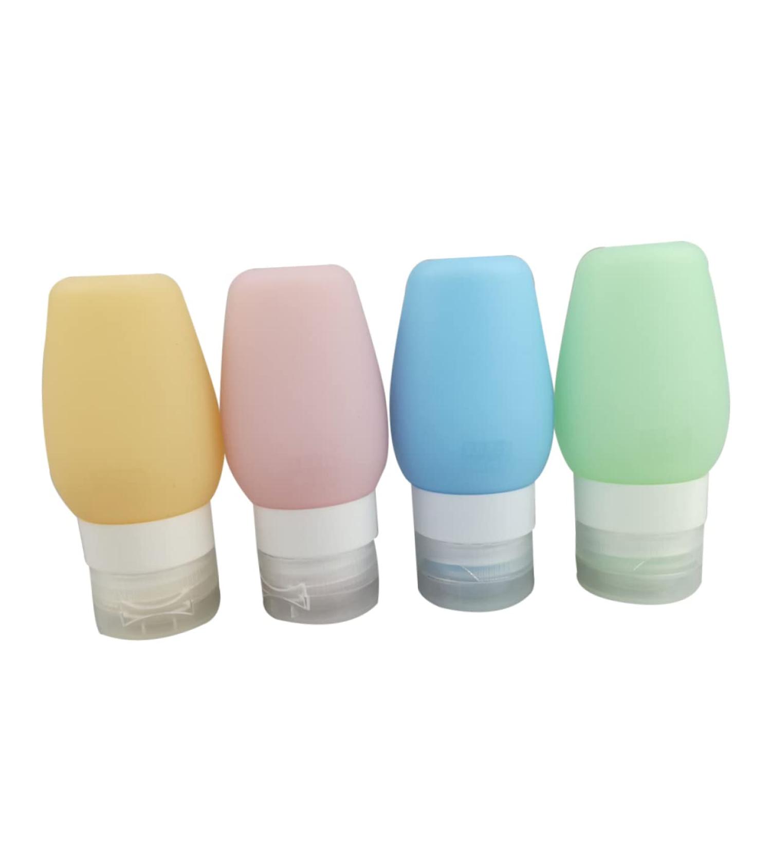 Didiseaon Set Small Travel Bottle Shampoo Tubes Refillable Bottle Container Silicone Makeup Bottle Travel Accessories Cosmetic Travel Containers Green Suit Disposable Silicone Tube 10.00X6.60X6.00CM As Shown - Buy Online on GoSupps.com